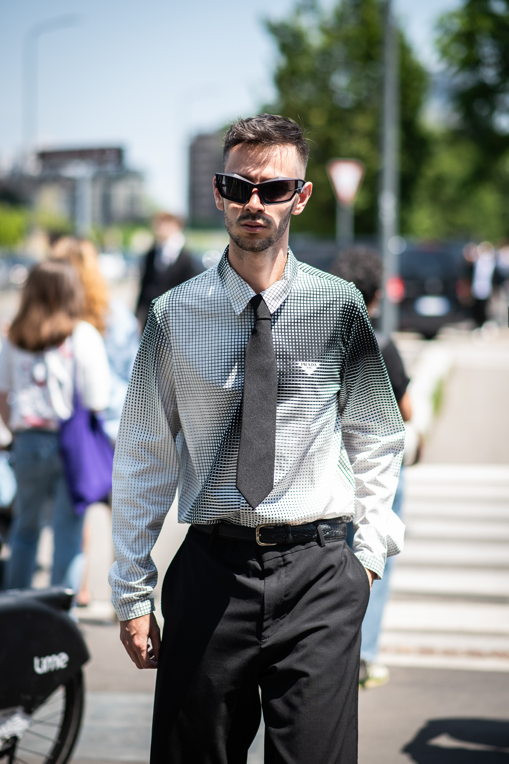 Milan Men's Street Style Spring 2025 Shows