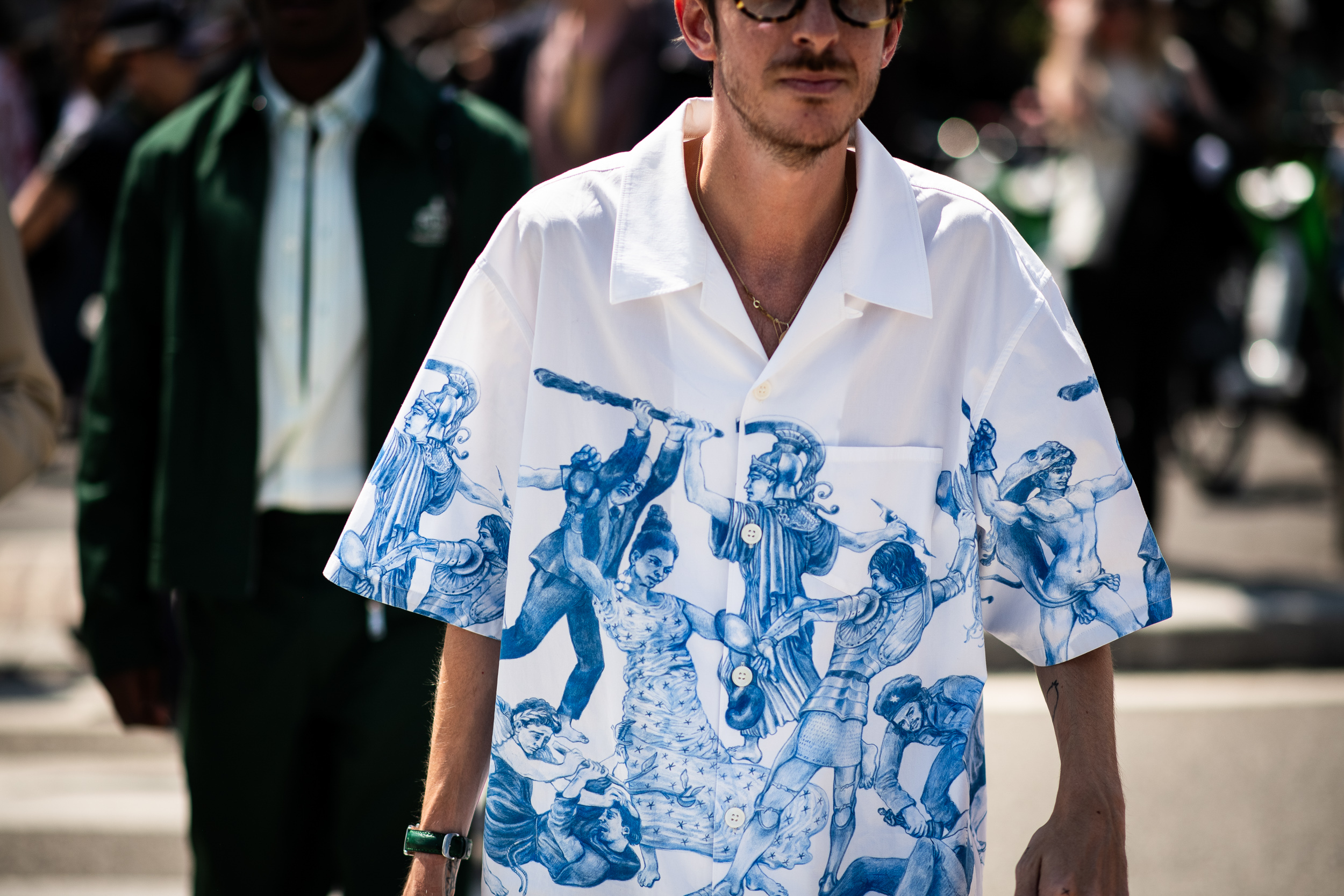 Milan Men's Street Style Spring 2025 Shows