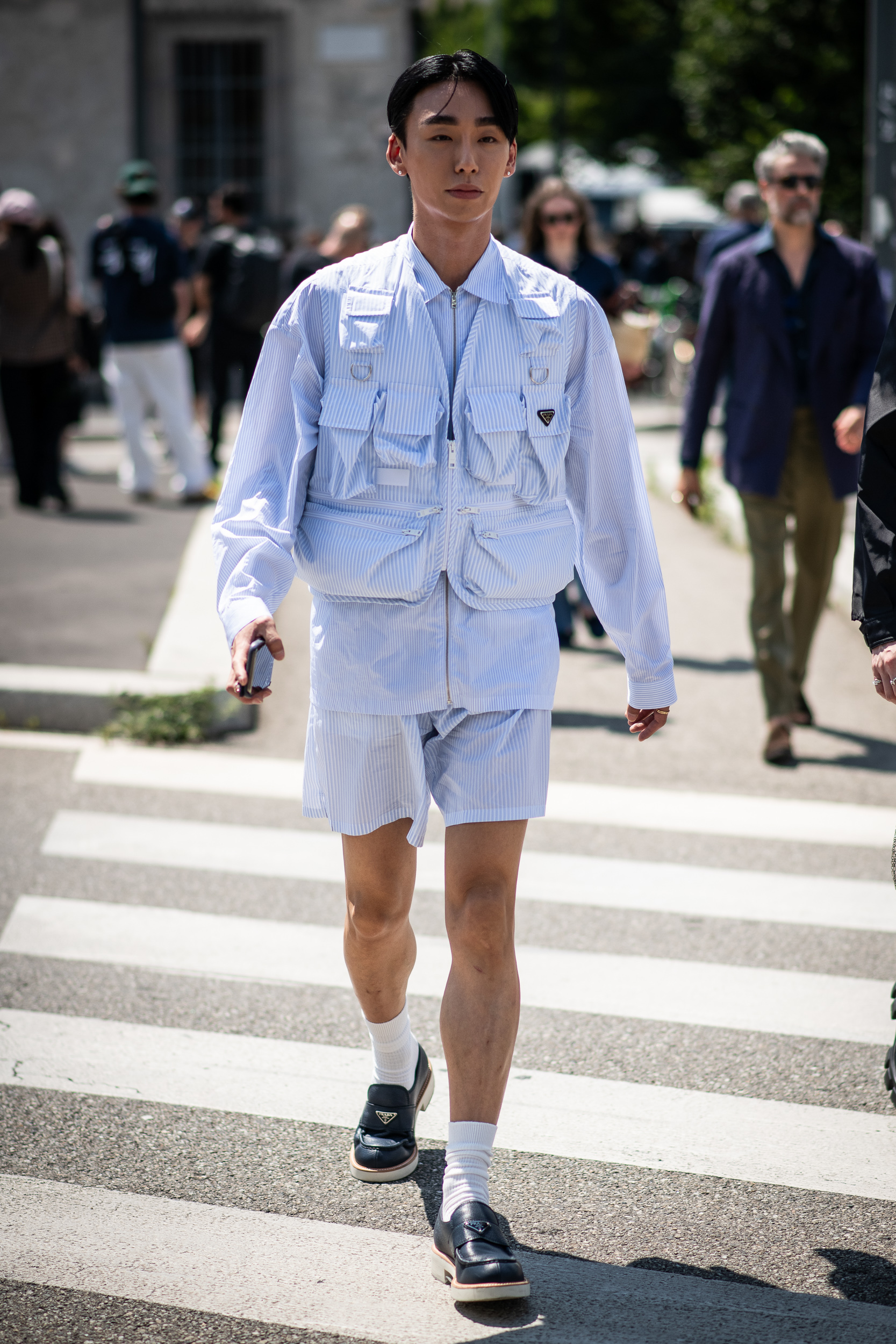 Milan Men's Street Style Spring 2025 Shows