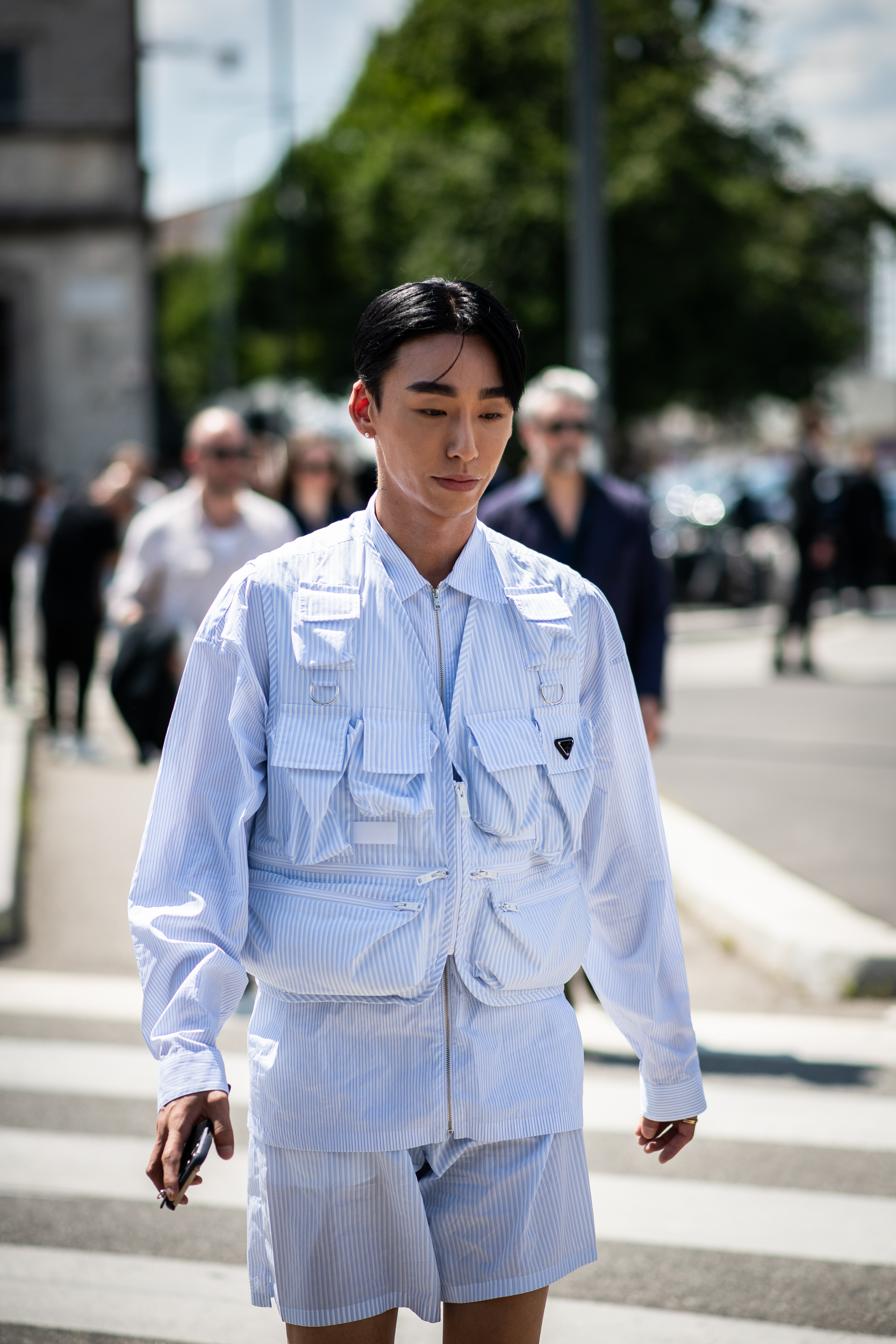 Milan Men's Street Style Spring 2025 Shows