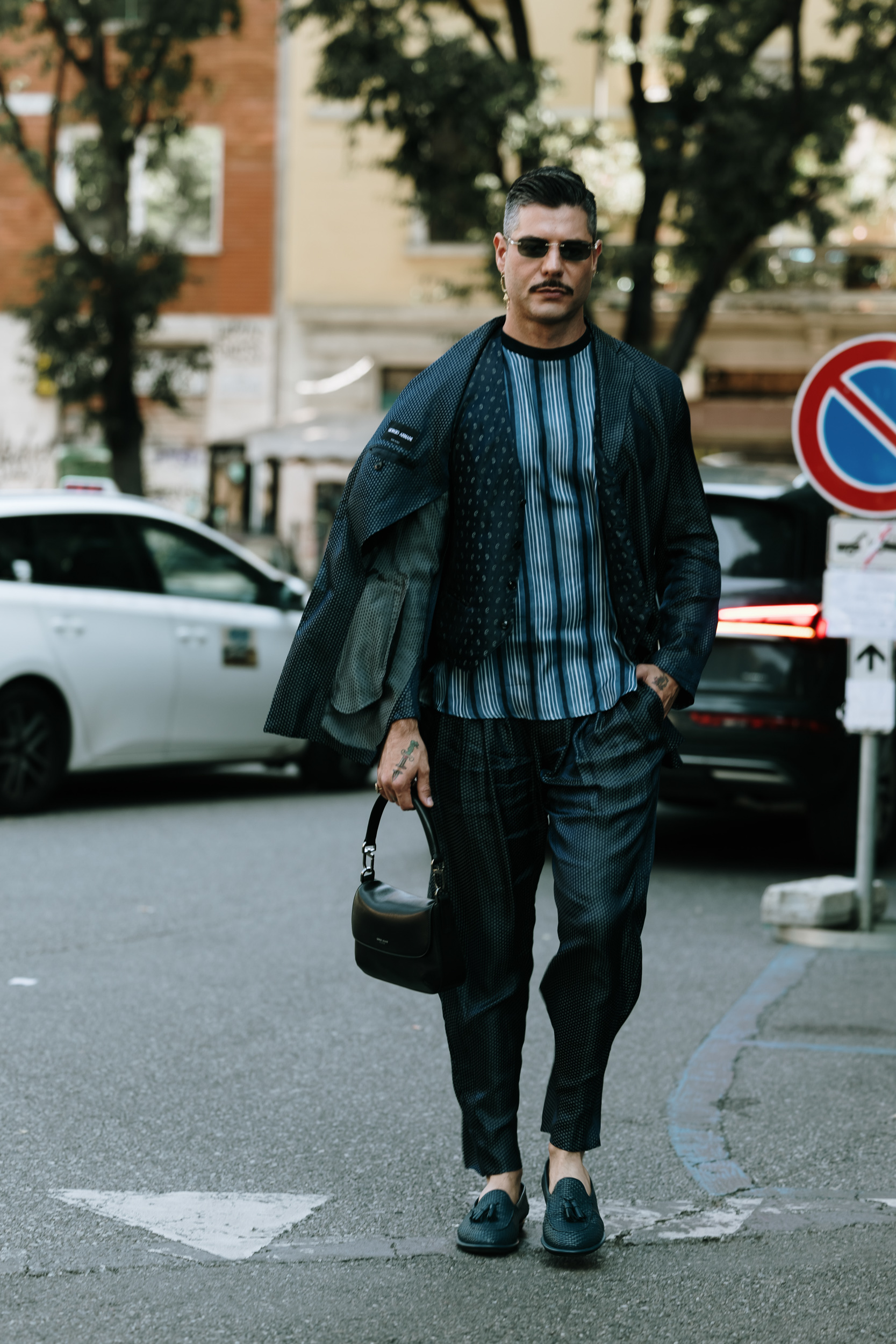 Milan Men's Street Style Spring 2025 Shows