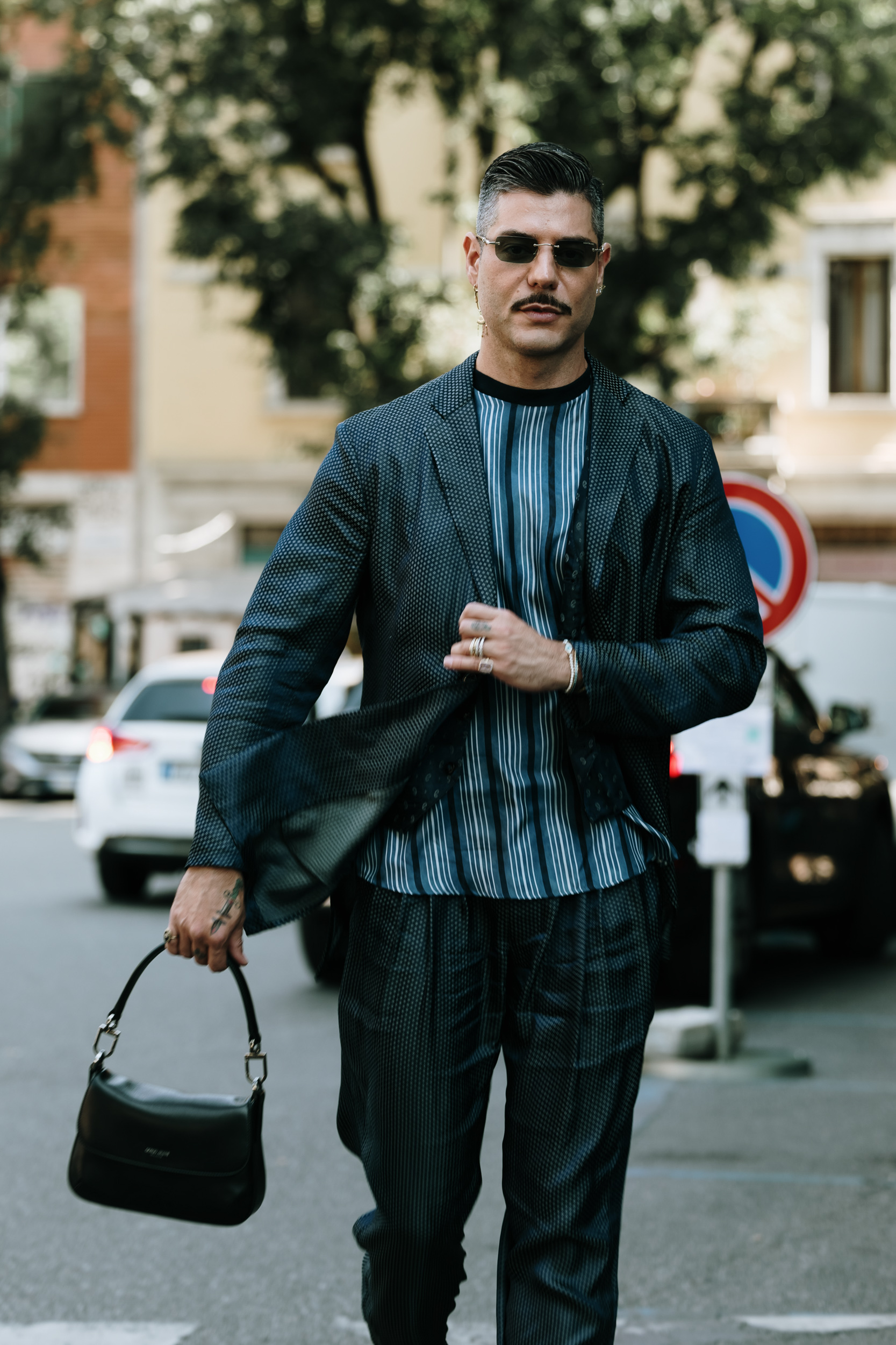 Milan Men's Street Style Spring 2025 Shows