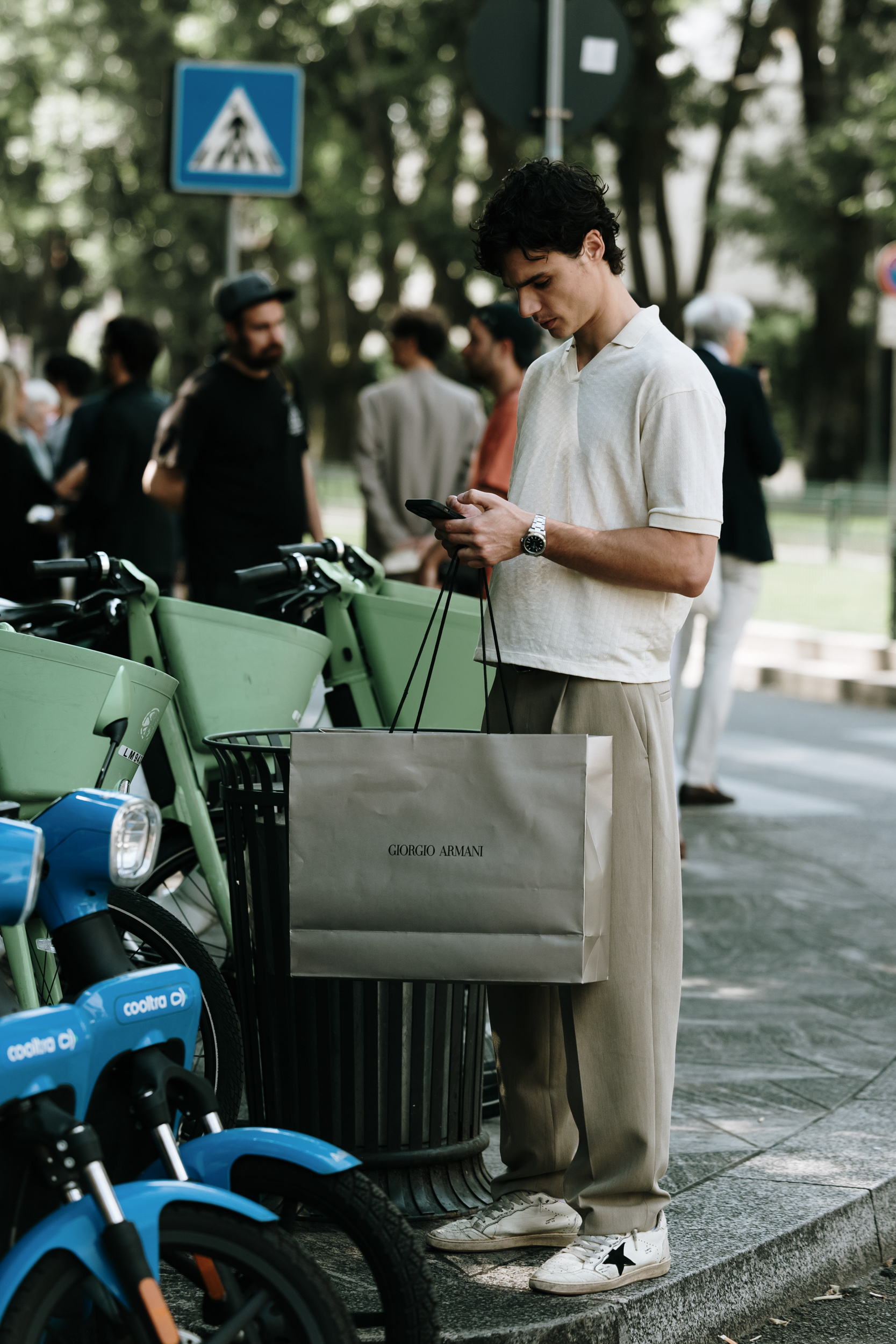 Milan Men's Street Style Spring 2025 Shows