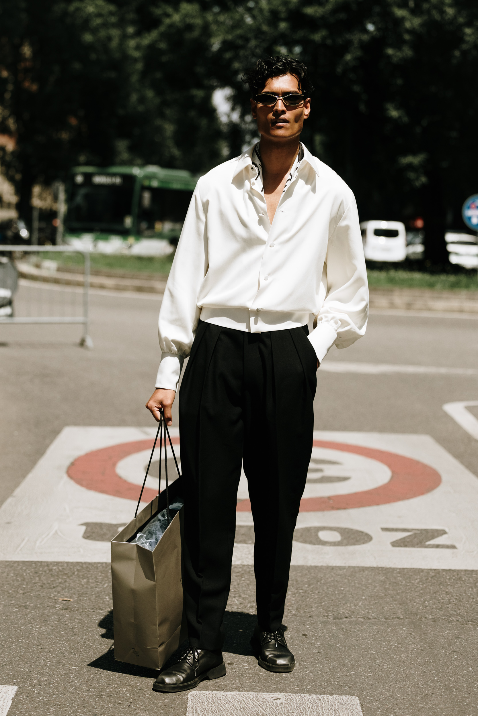 Milan Men's Street Style Spring 2025 Shows