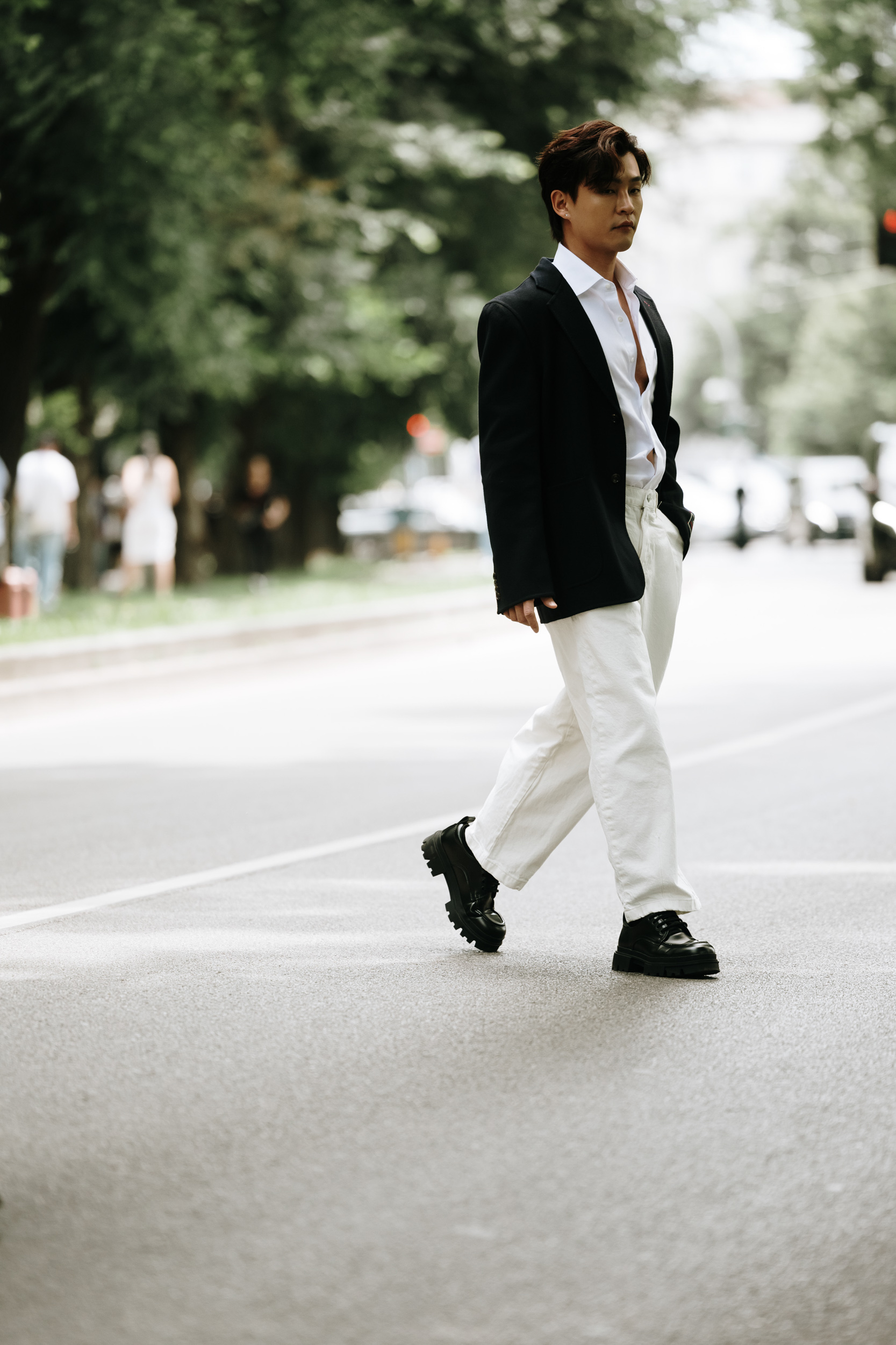 Milan Men's Street Style Spring 2025 Shows