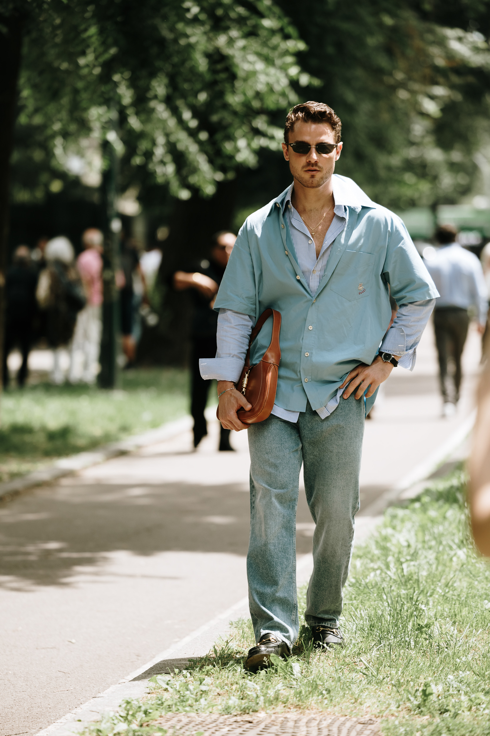 Milan Men's Street Style Spring 2025 Shows