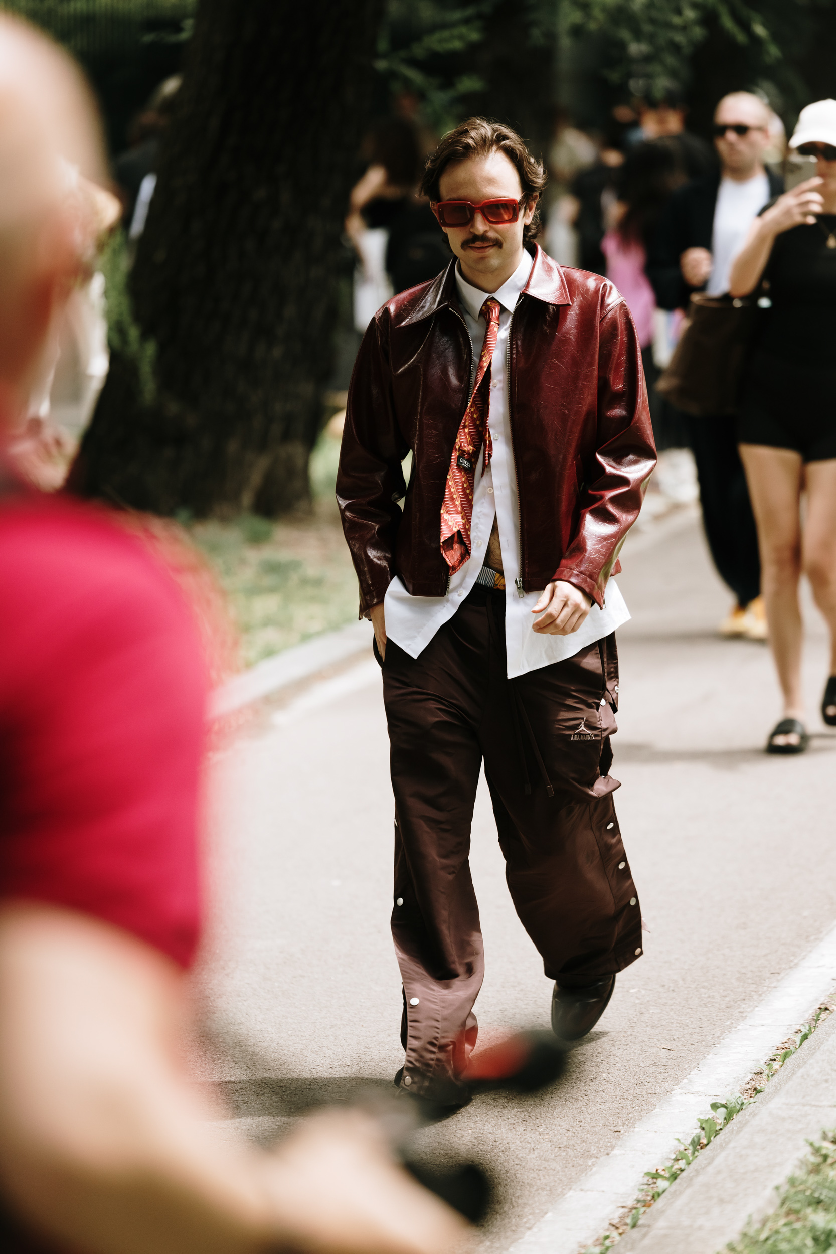 Milan Men's Street Style Spring 2025 Shows