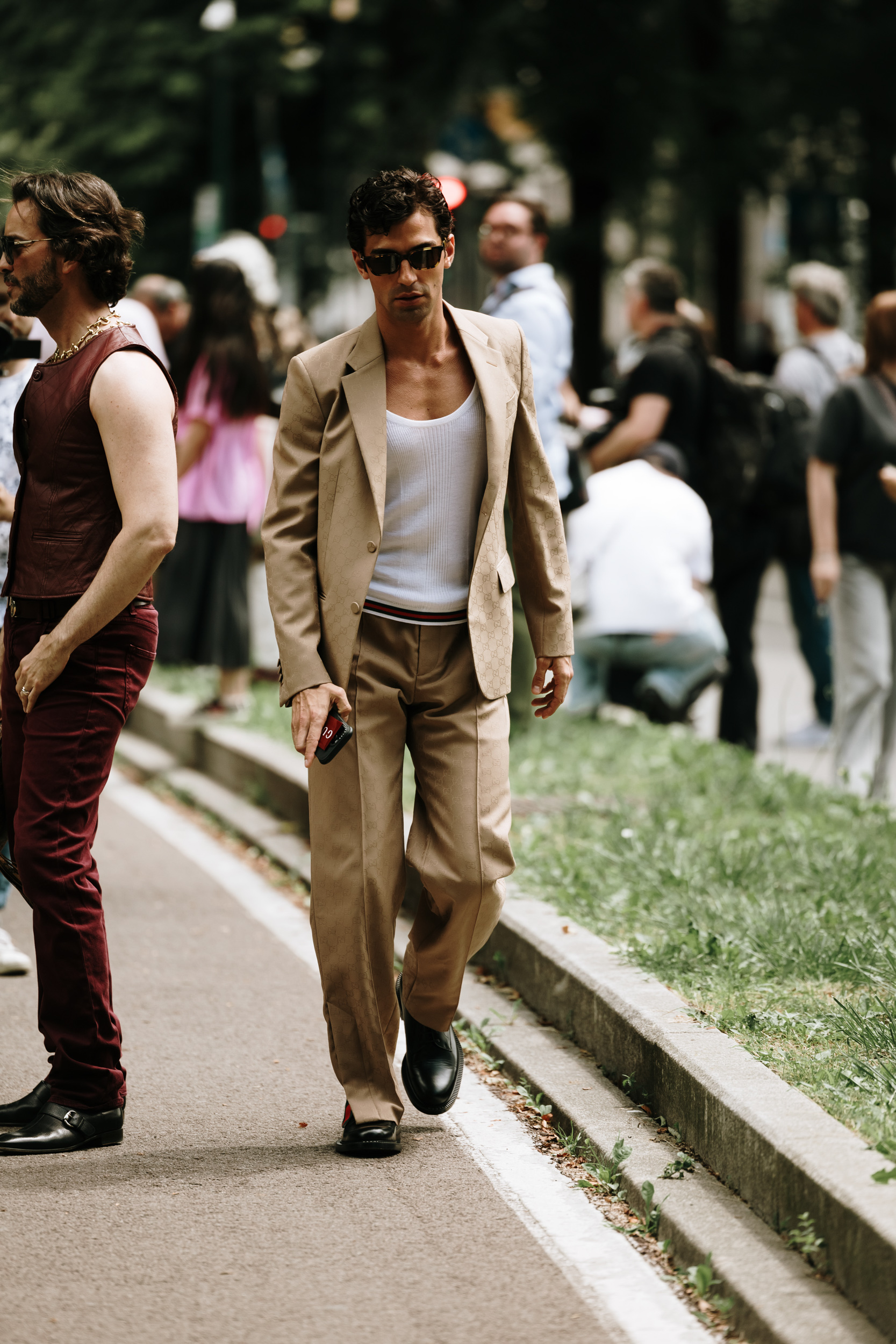 Milan Men's Street Style Spring 2025 Shows