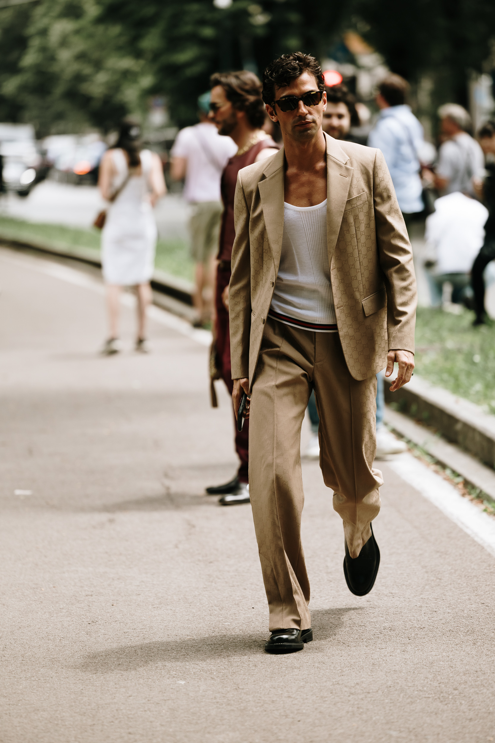 Milan Men's Street Style Spring 2025 Shows