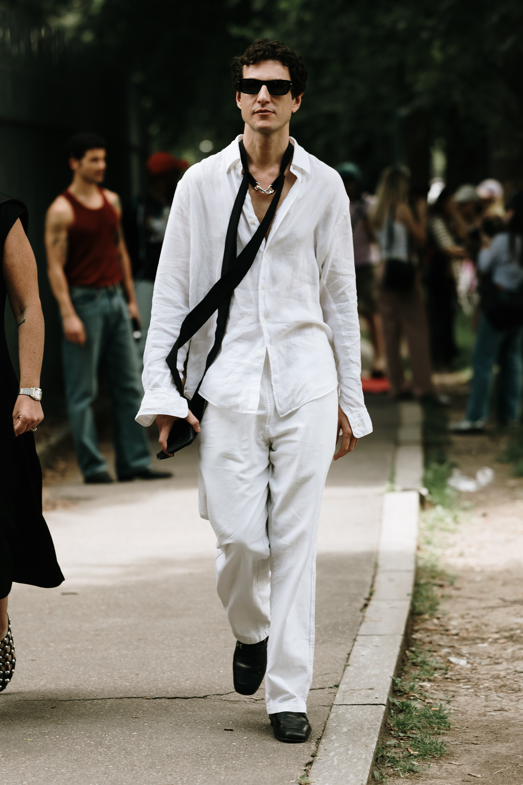 Milan Men's Street Style Spring 2025 Shows