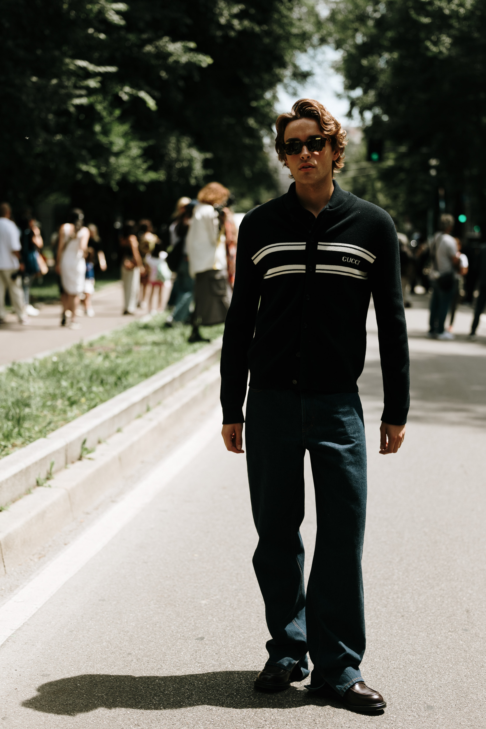 Milan Men's Street Style Spring 2025 Shows