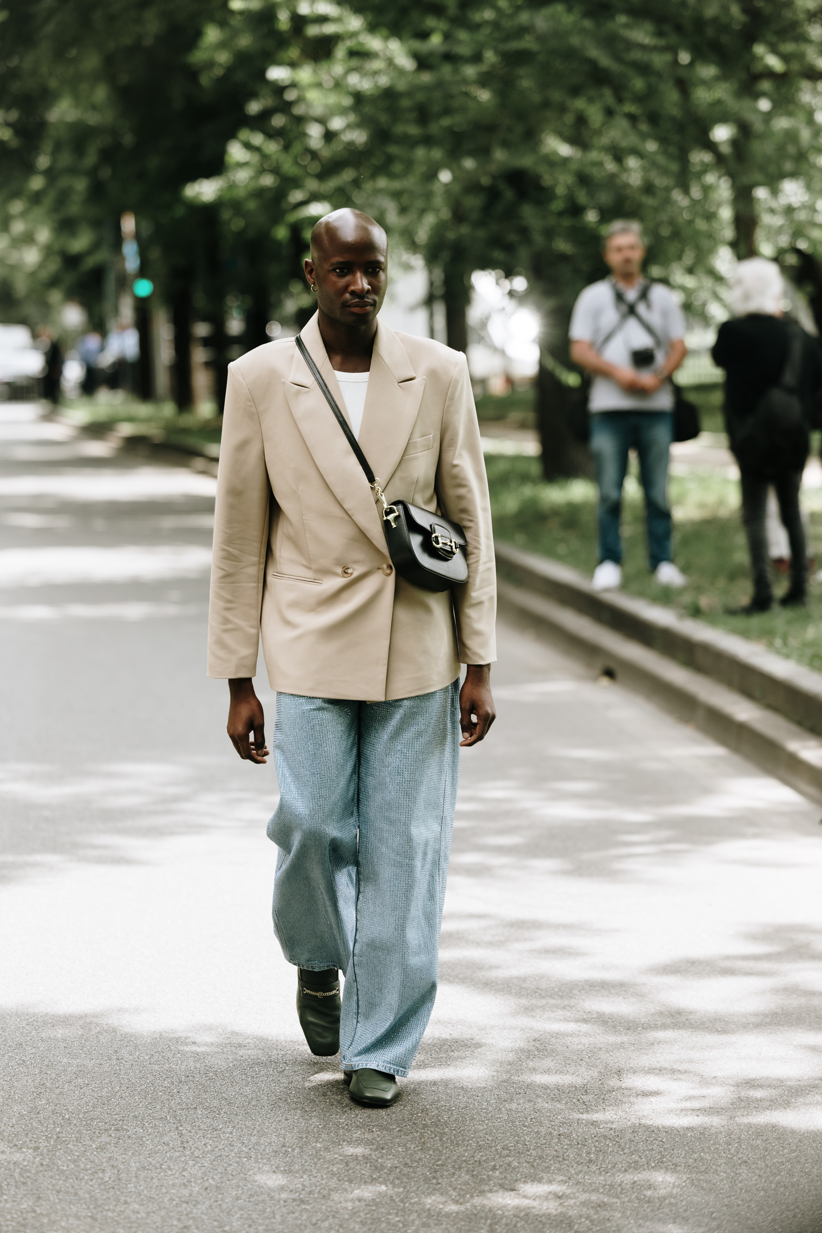 Milan Men's Street Style Spring 2025 Shows