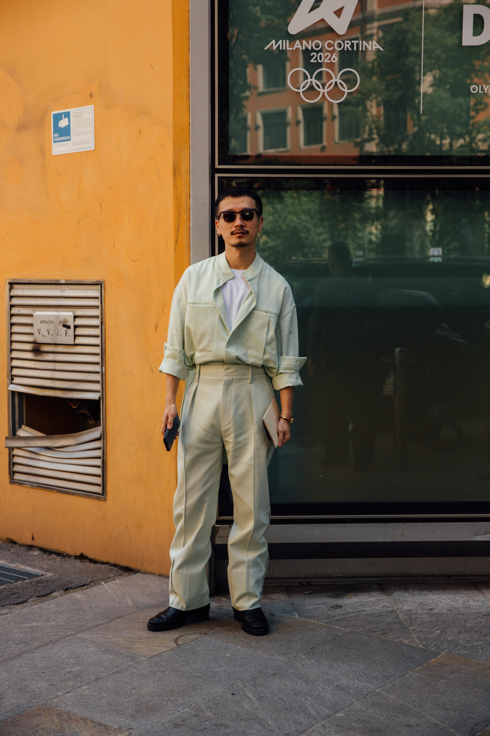 Milan Men's Street Style Spring 2025 Shows