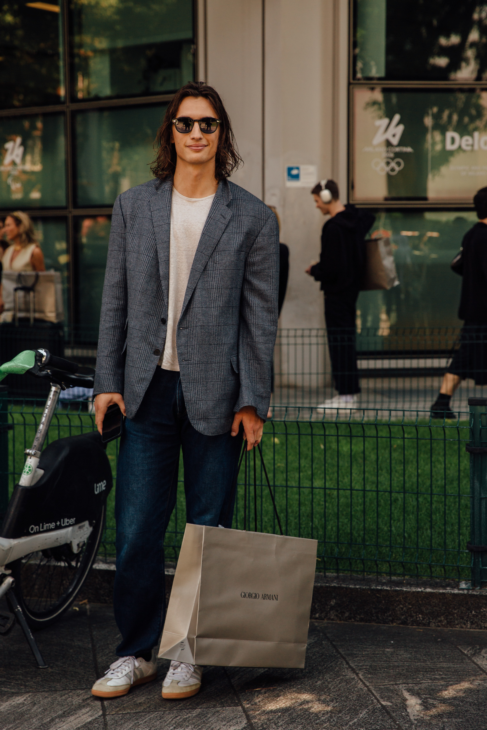 Milan Men's Street Style Spring 2025 Shows