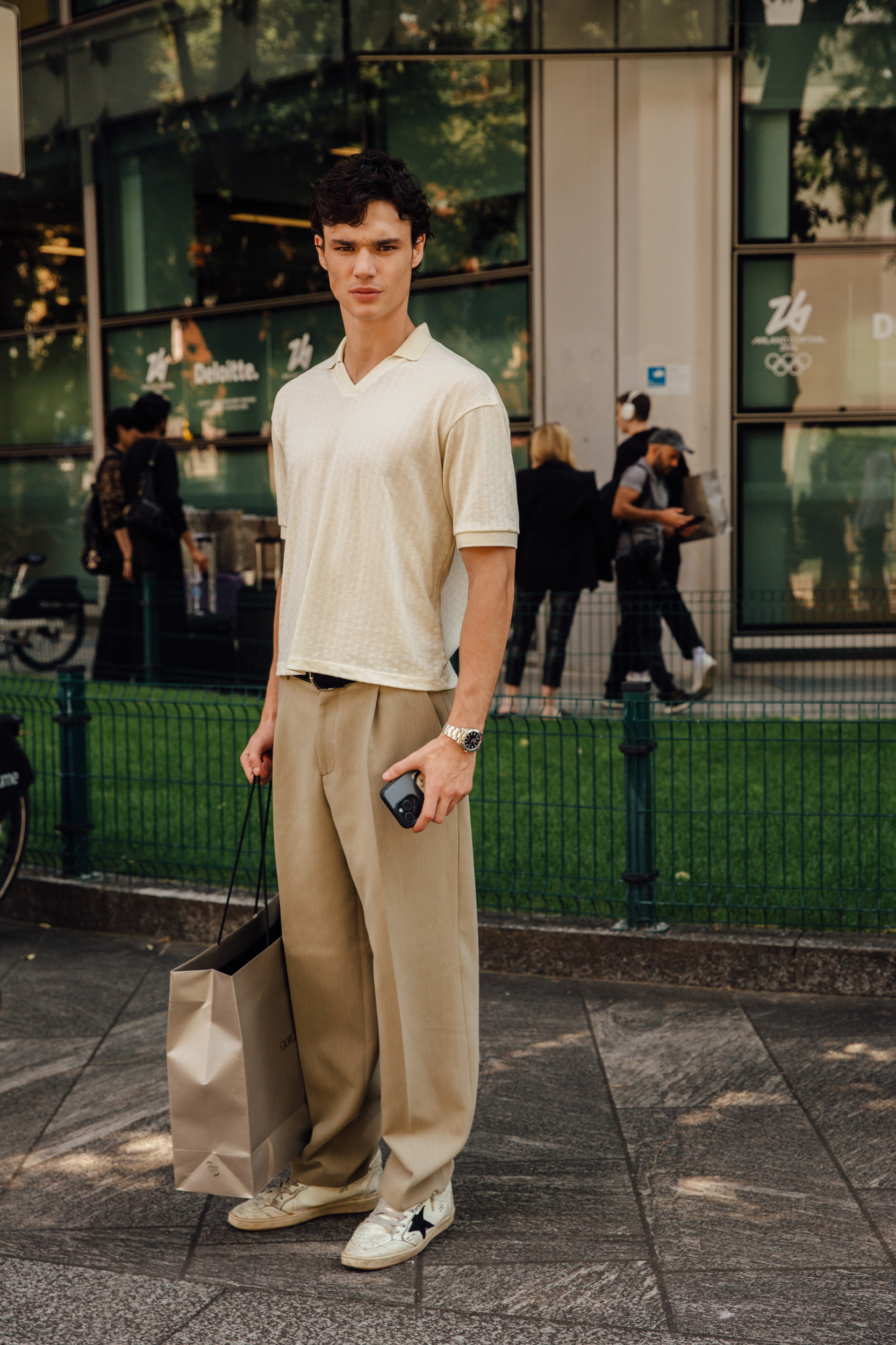 Milan Men's Street Style Spring 2025 Shows