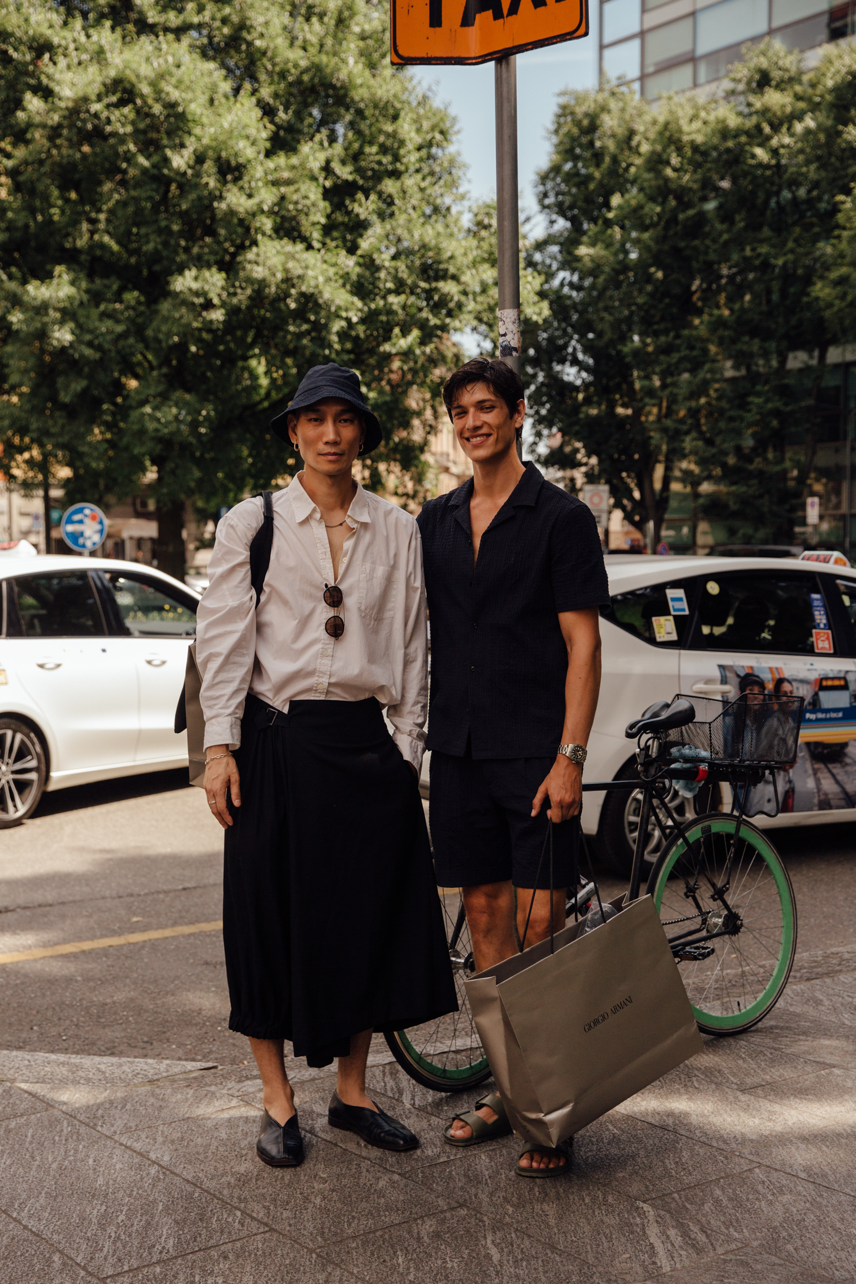 Milan Men's Street Style Spring 2025 Shows