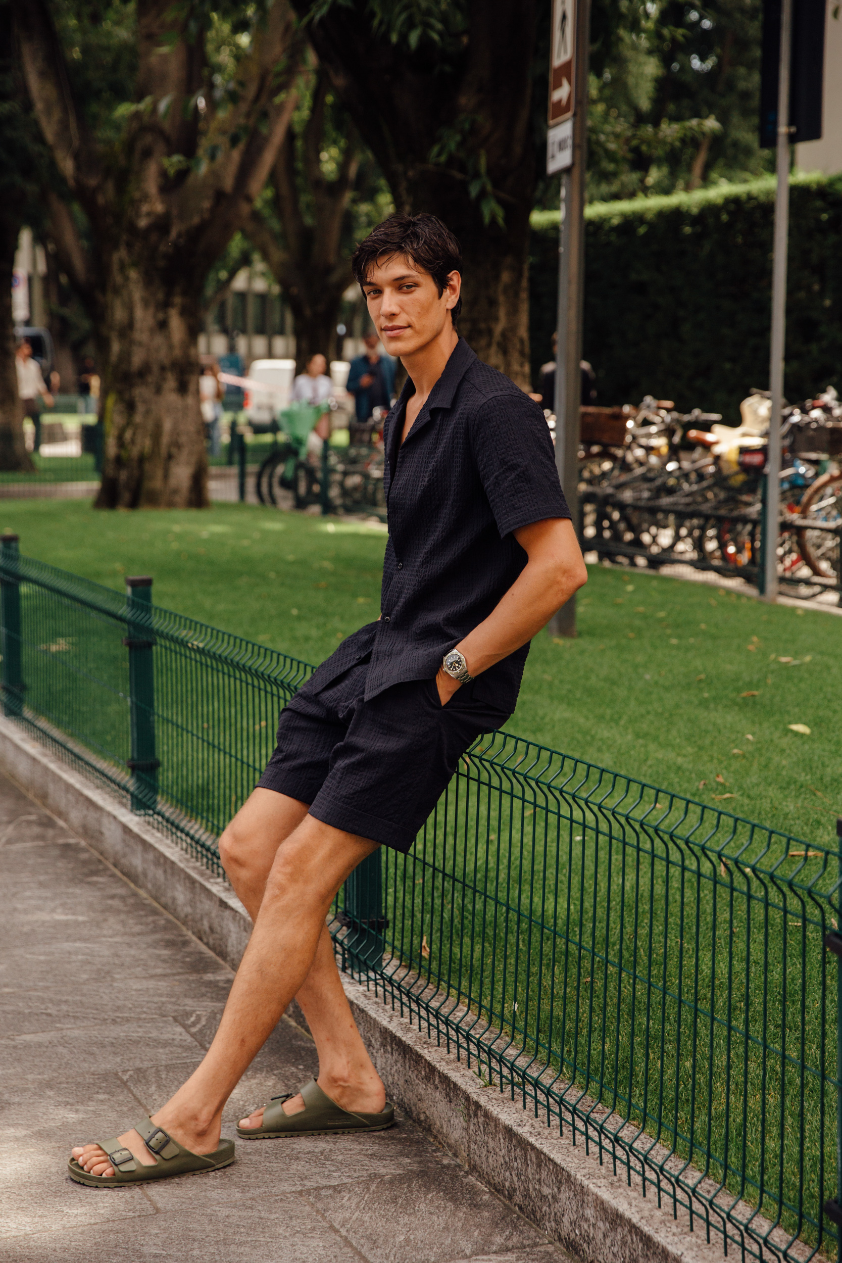 Milan Men's Street Style Spring 2025 Shows