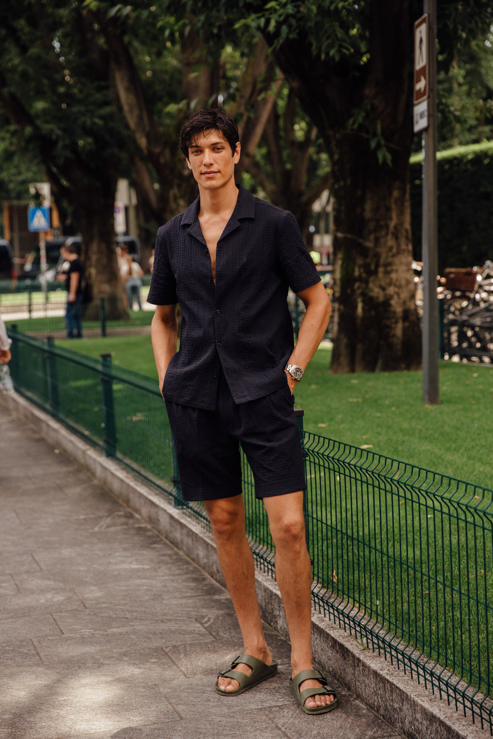 Milan Men's Street Style Spring 2025 Shows