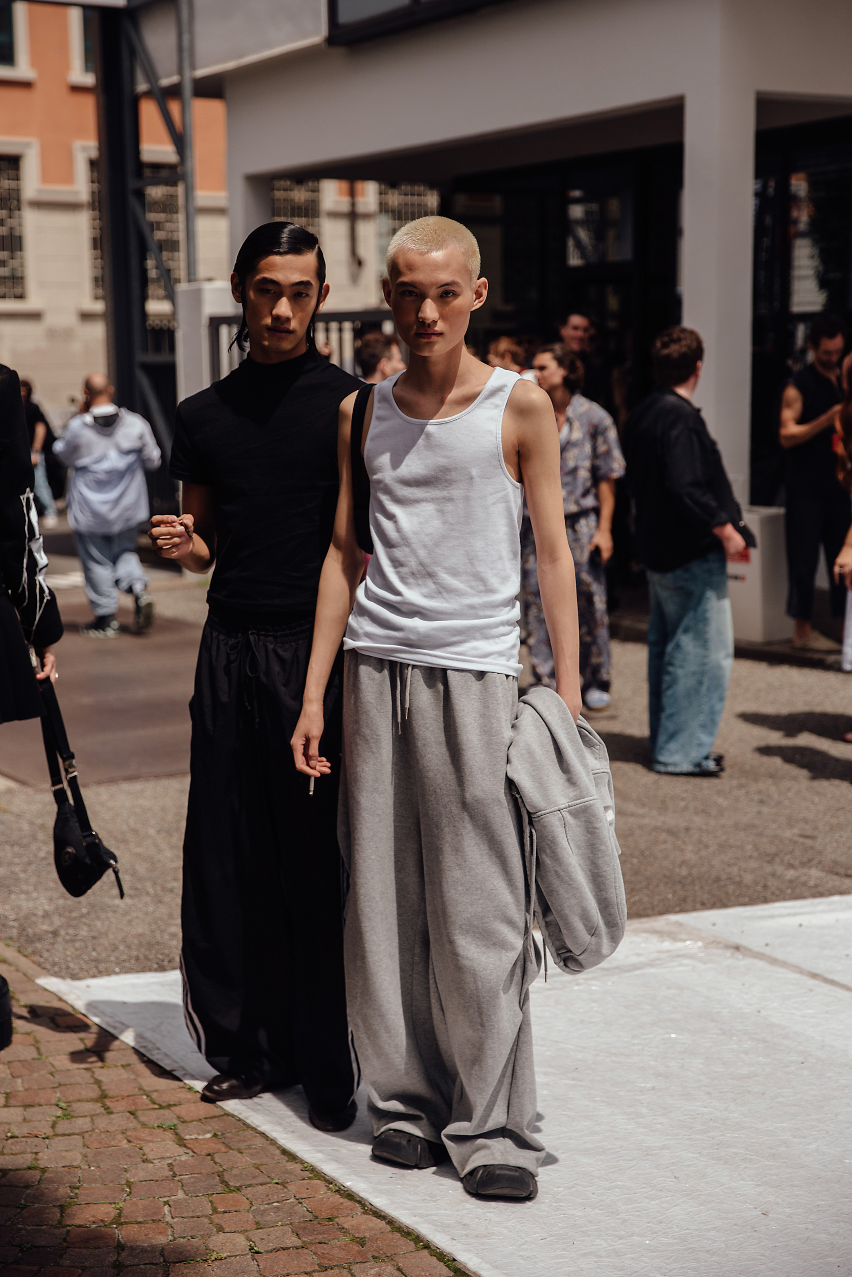 Milan Men's Street Style Spring 2025 Shows