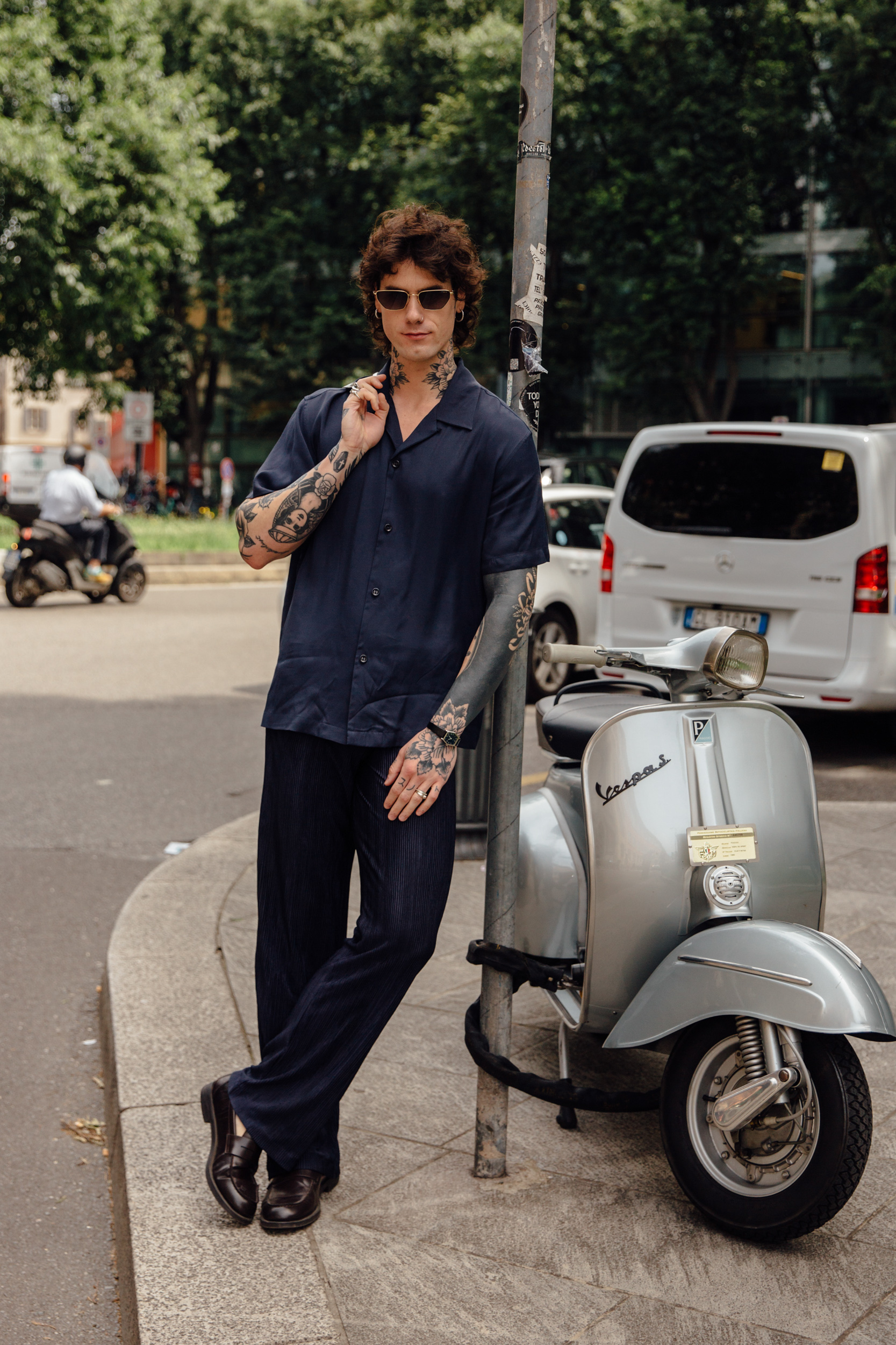 Milan Men's Street Style Spring 2025 Shows