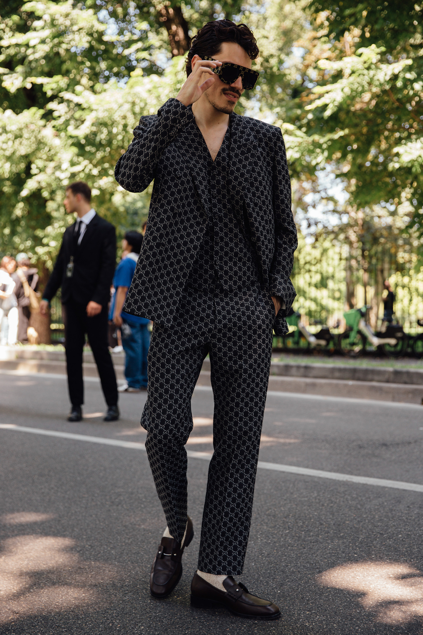 Milan Men's Street Style Spring 2025 Shows