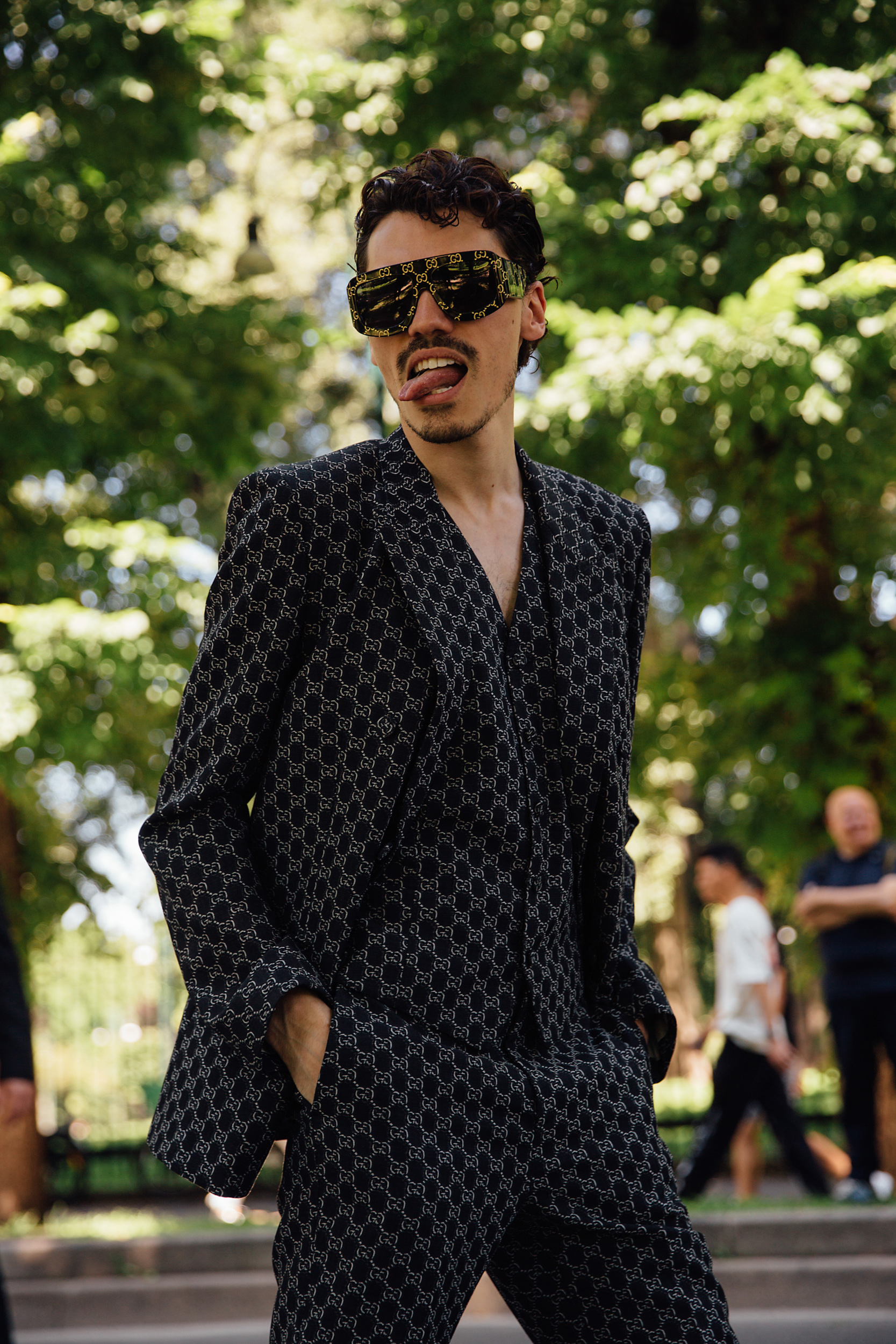 Milan Men's Street Style Spring 2025 Shows