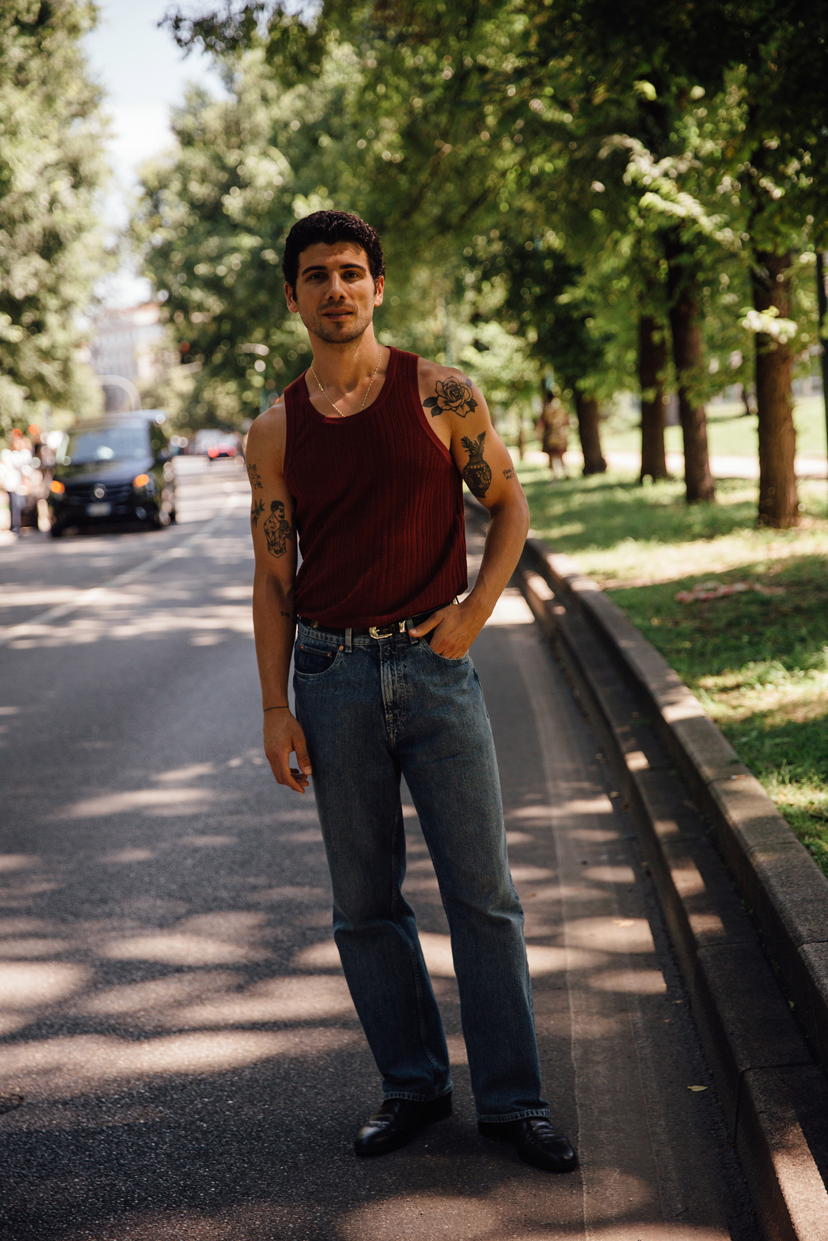 Milan Men's Street Style Spring 2025 Shows