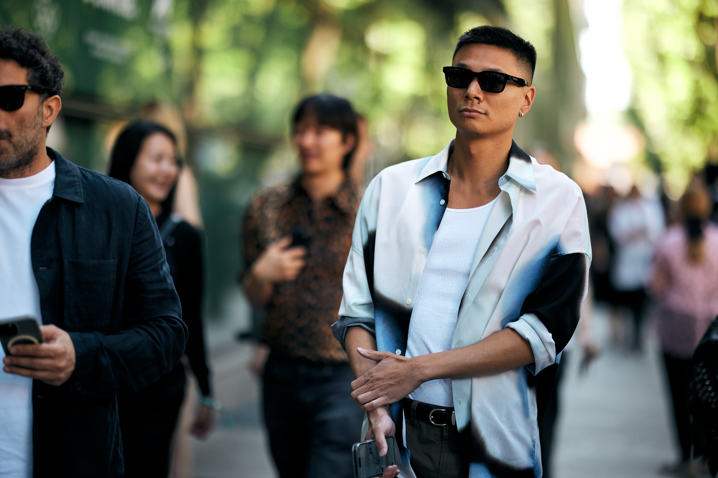 Milan Men's Street Style Spring 2025 Shows