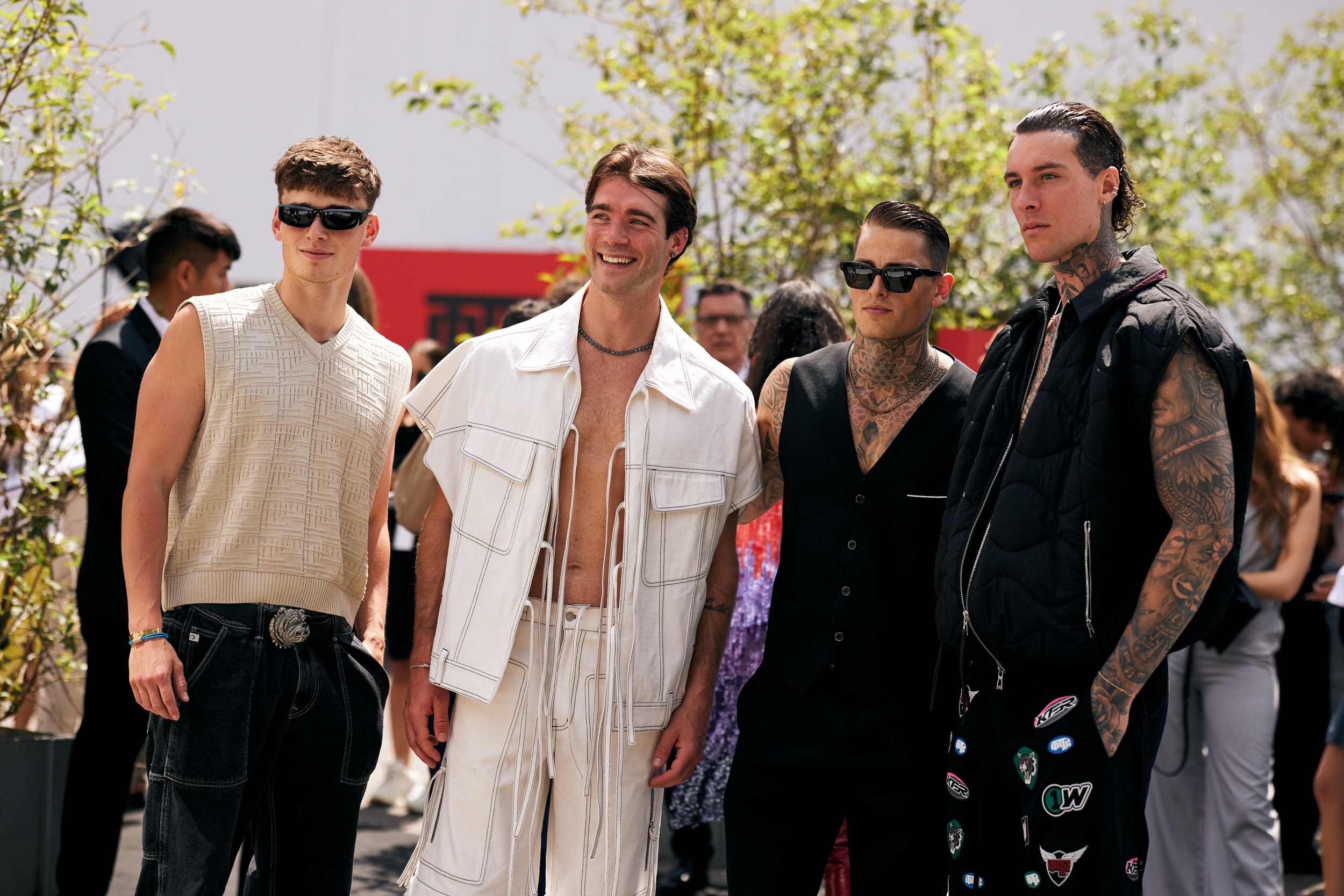 Milan Men's Street Style Spring 2025 Shows