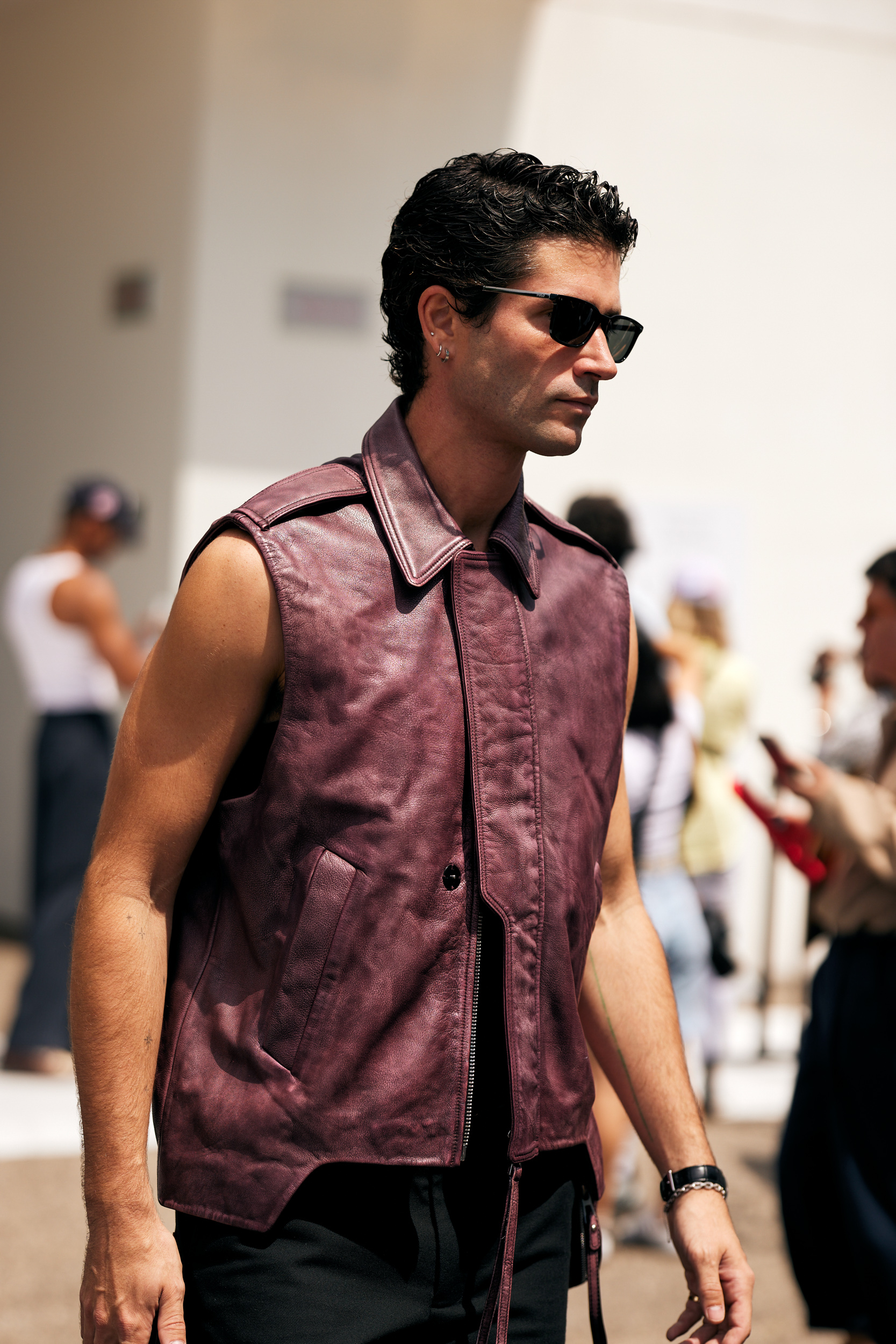 Milan Men's Street Style Spring 2025 Shows