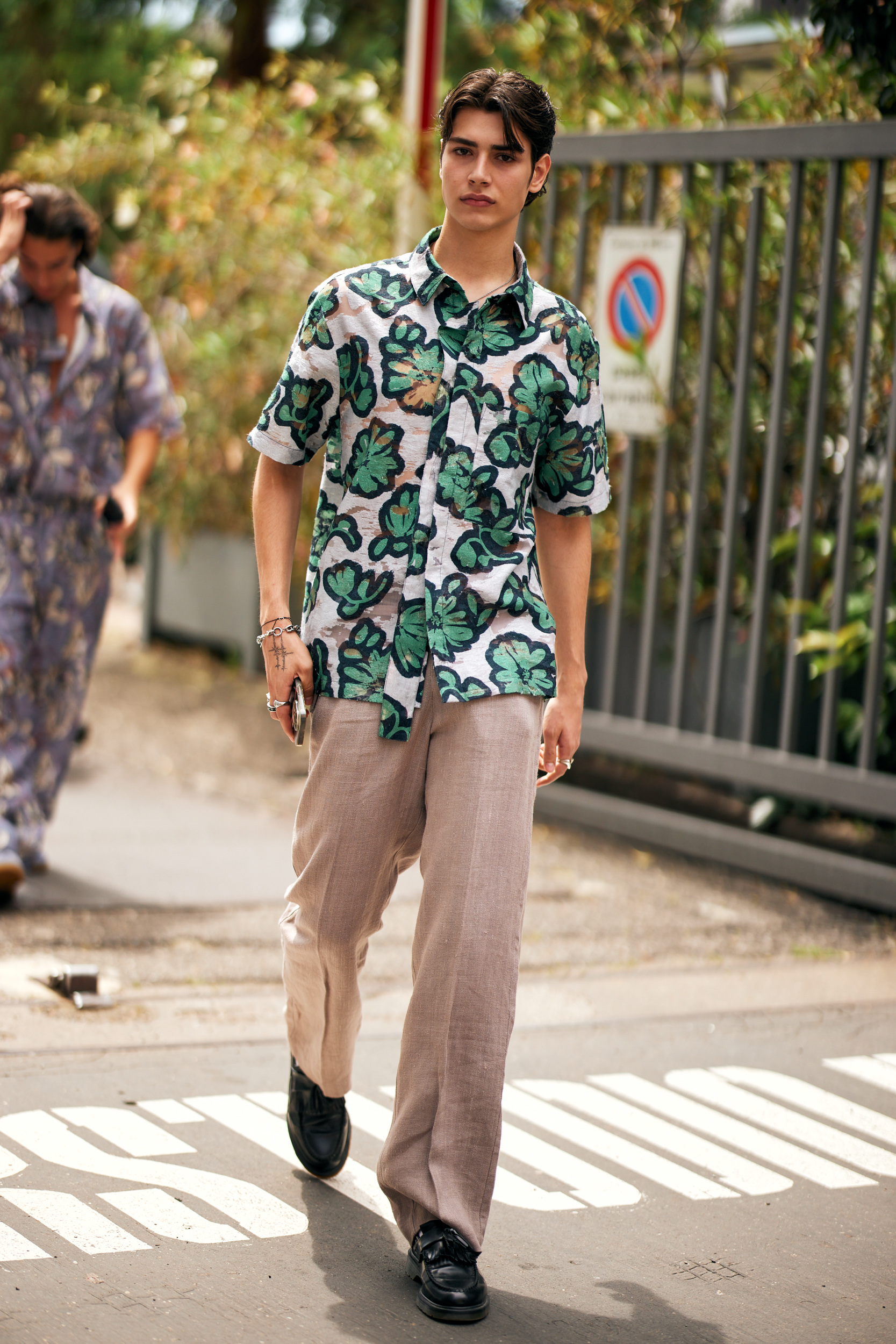 Milan Men's Street Style Spring 2025 Shows