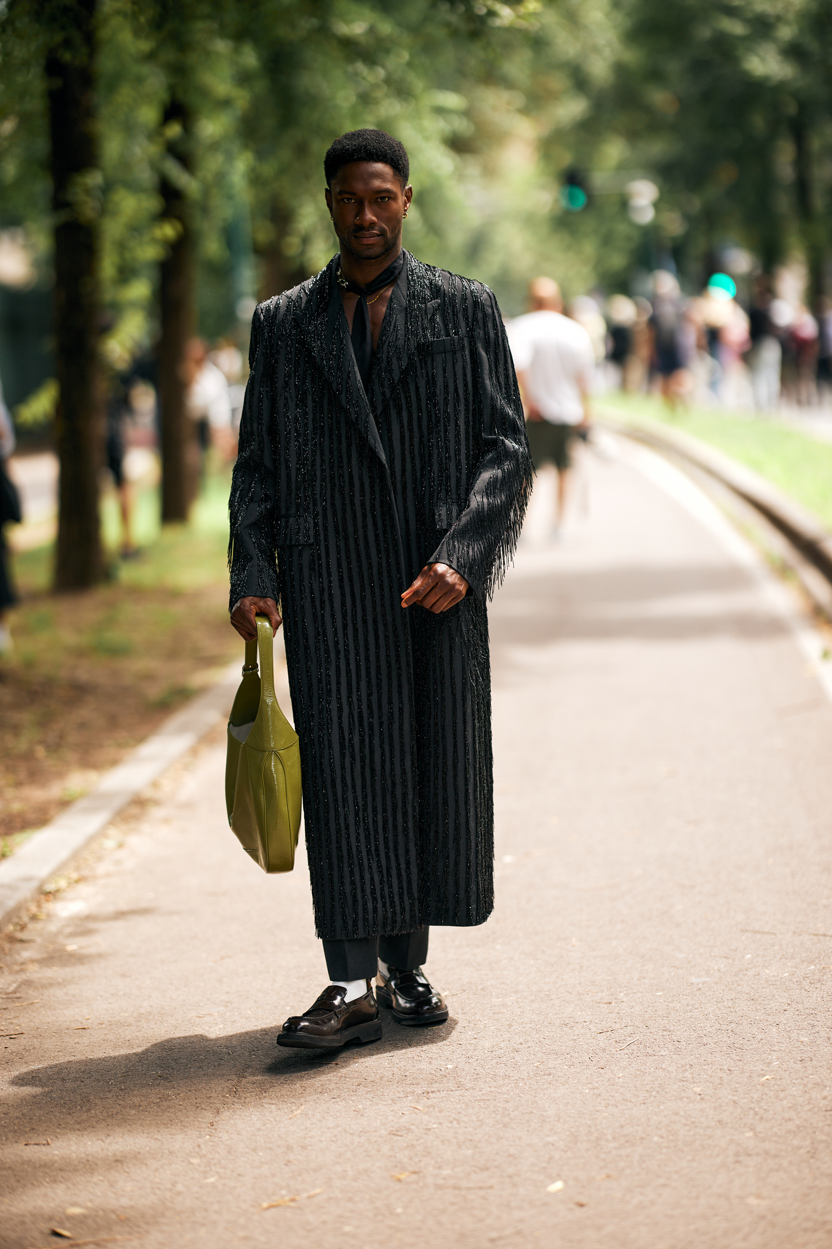 Milan Men's Street Style Spring 2025 Shows