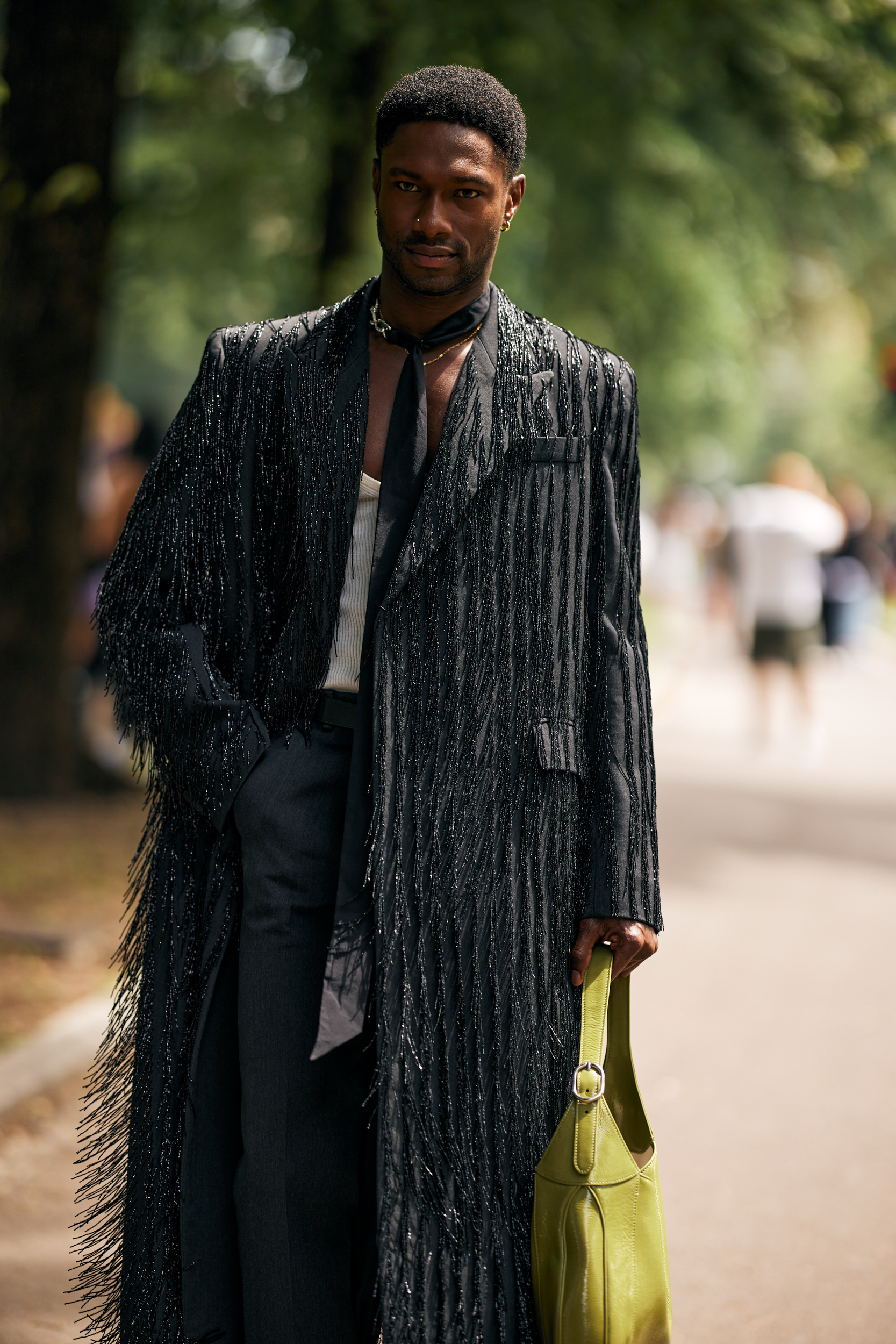 Milan Men's Street Style Spring 2025 Shows