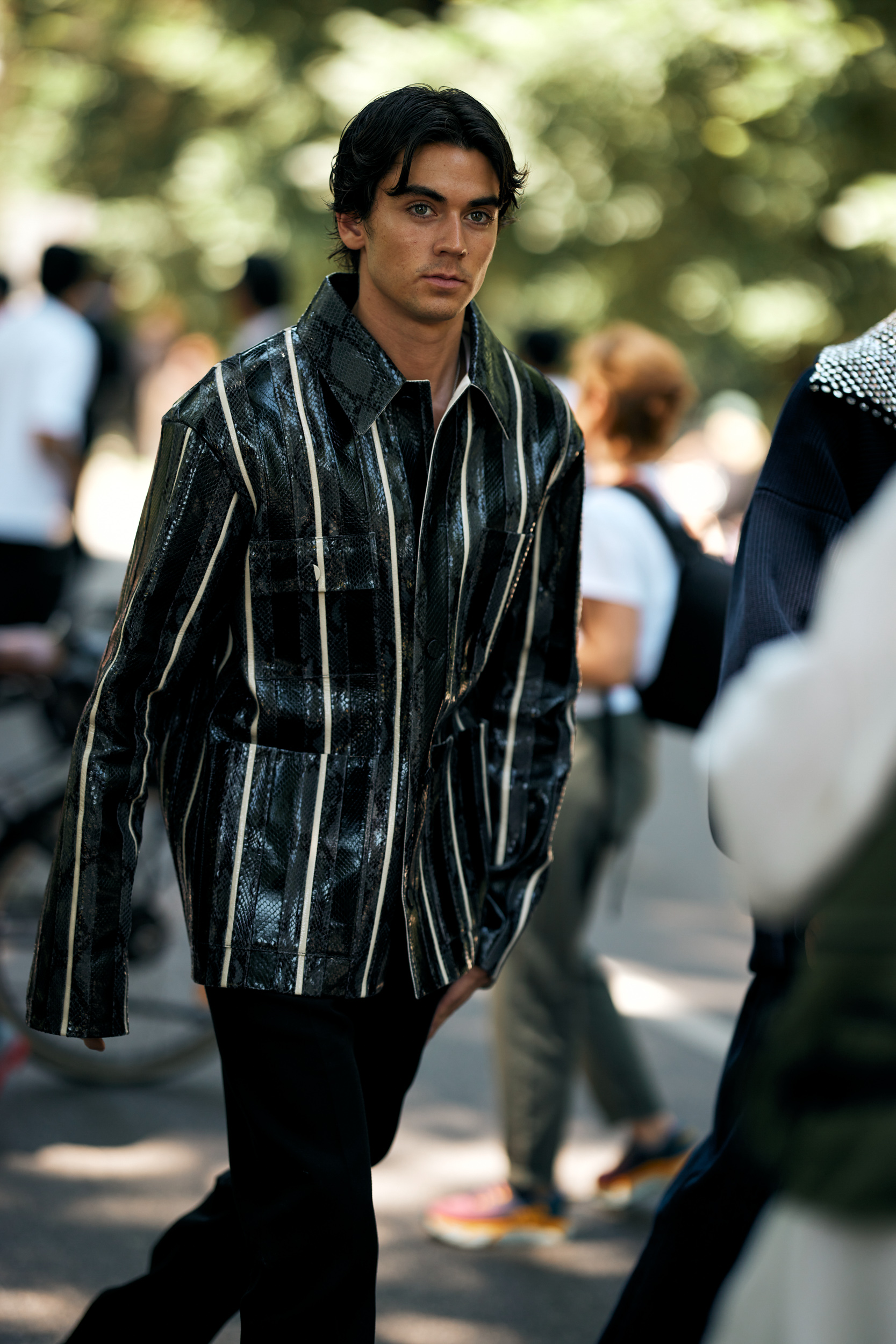 Milan Men's Street Style Spring 2025 Shows