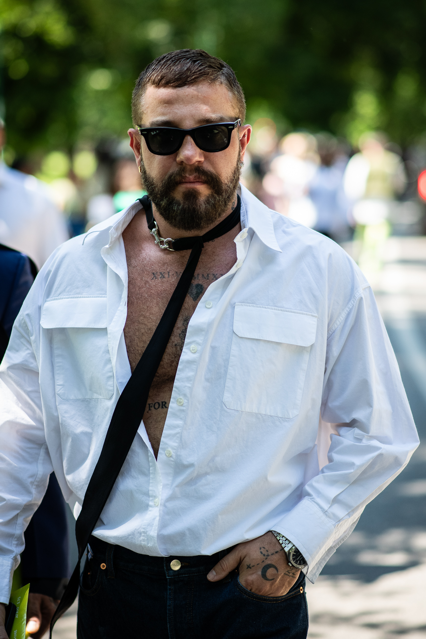 Milan Men's Street Style Spring 2025 Shows