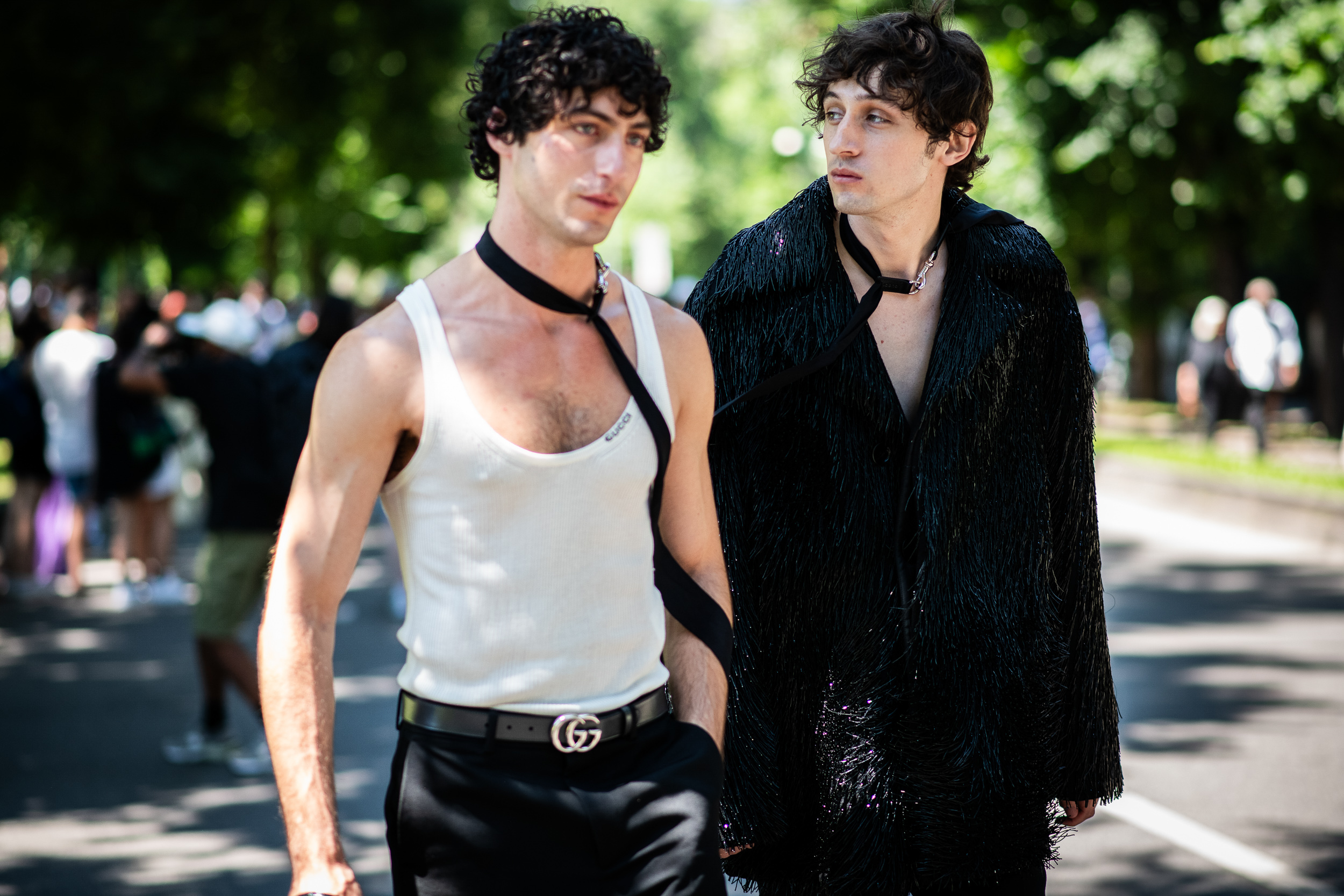 Milan Men's Street Style Spring 2025 Shows