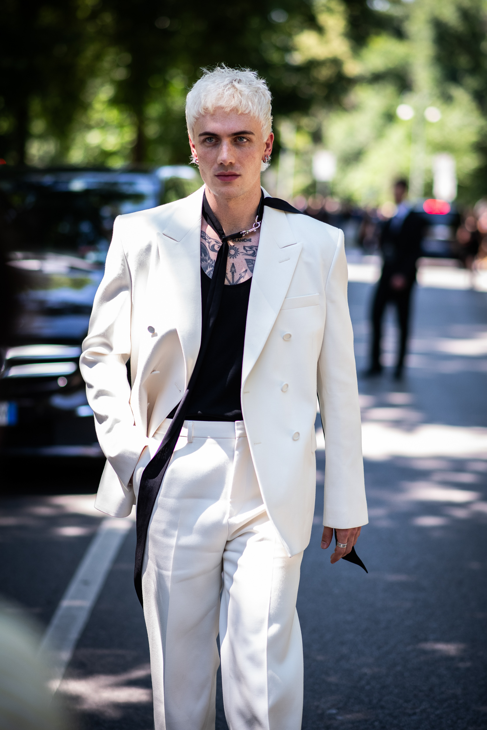 Milan Men's Street Style Spring 2025 Shows