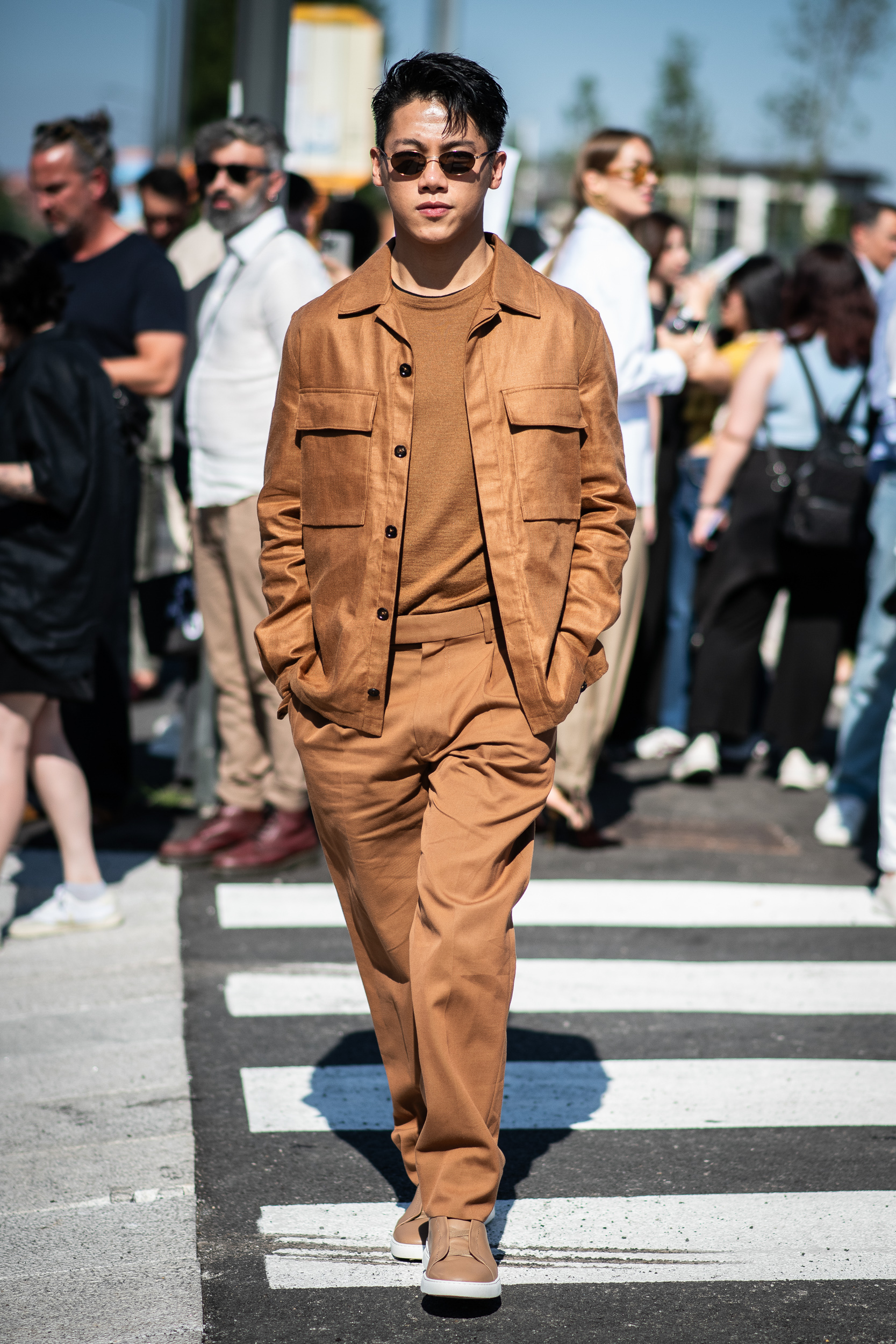 Milan Men's Street Style Spring 2025 Shows