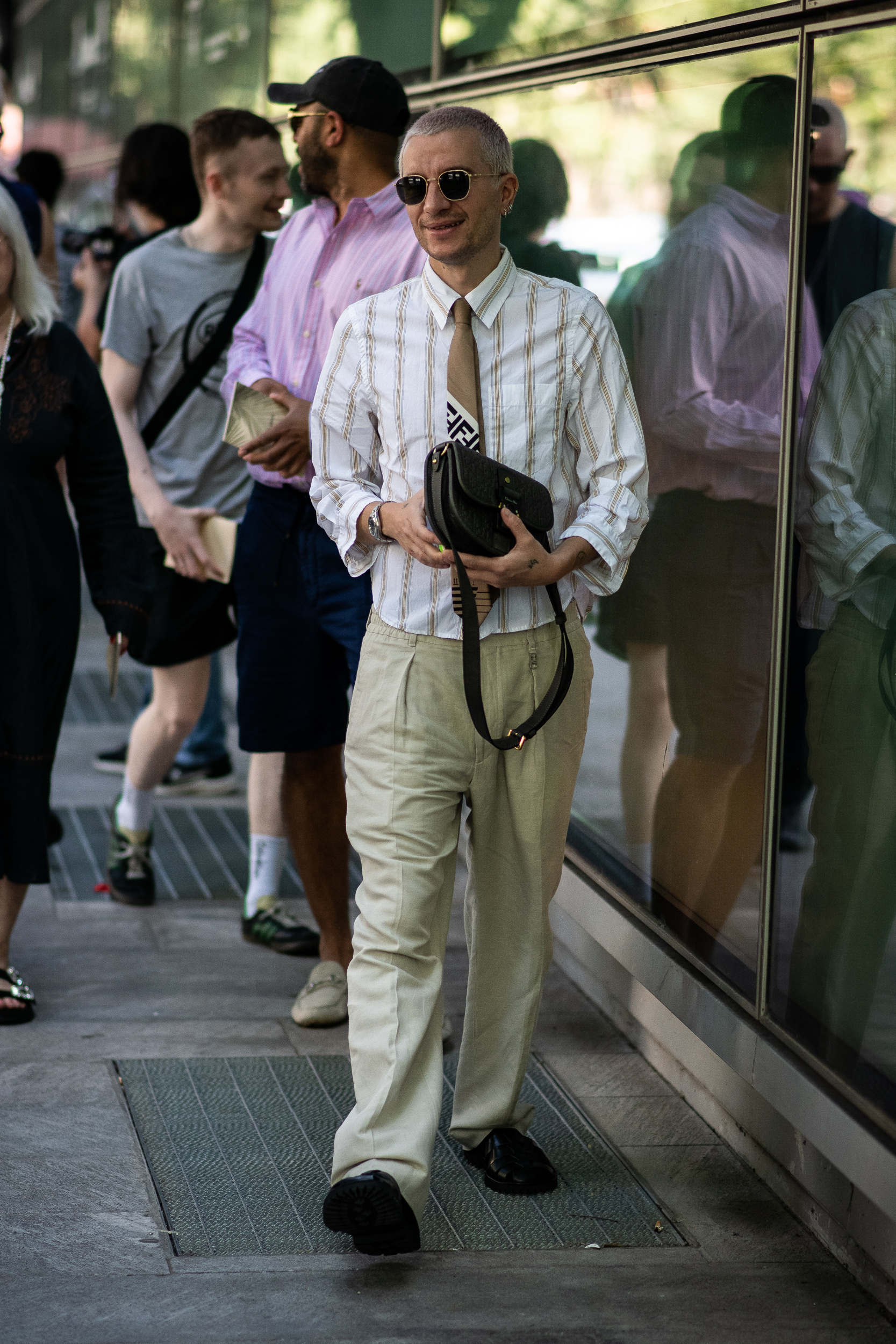 Milan Men's Street Style Spring 2025 Shows