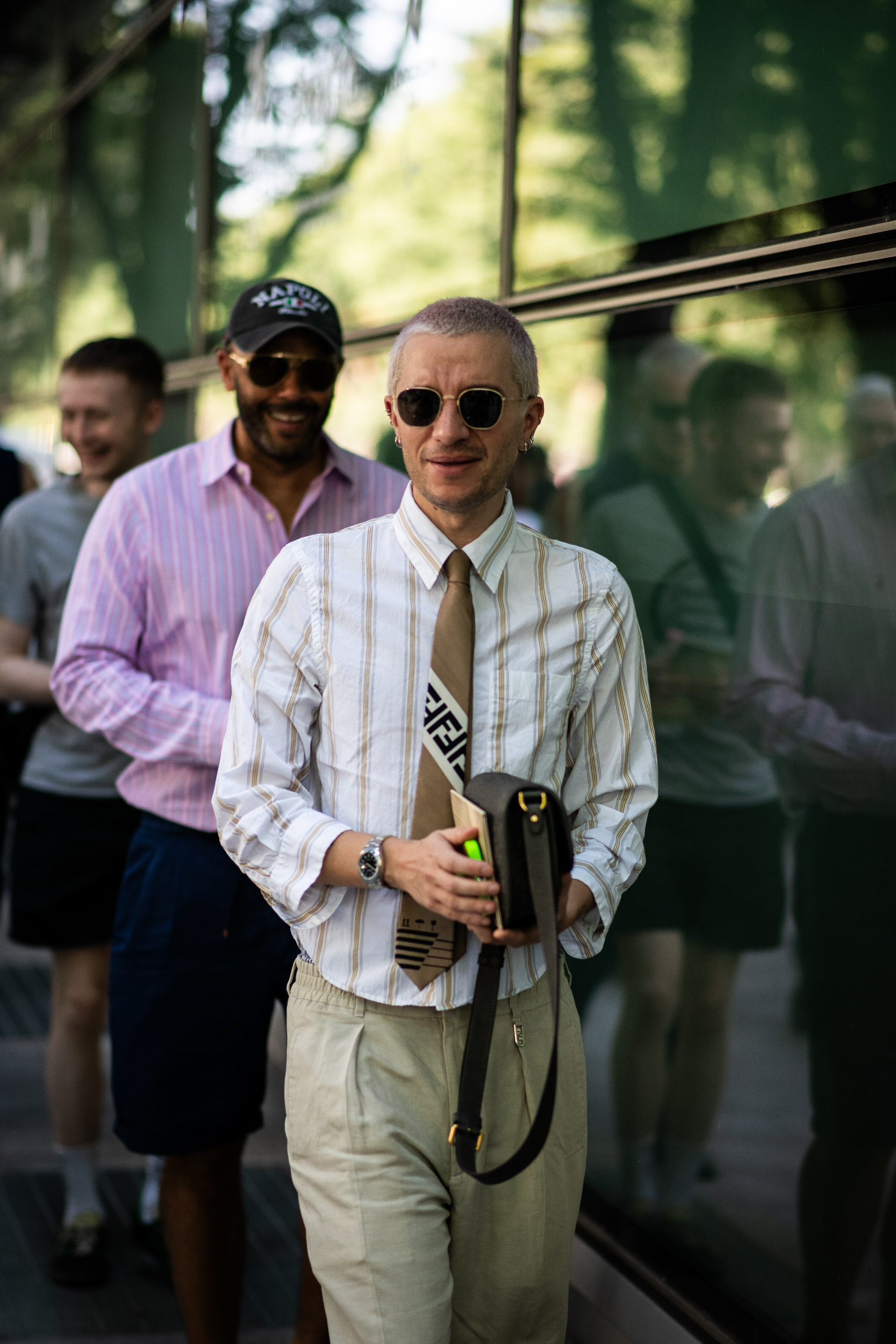 Milan Men's Street Style Spring 2025 Shows