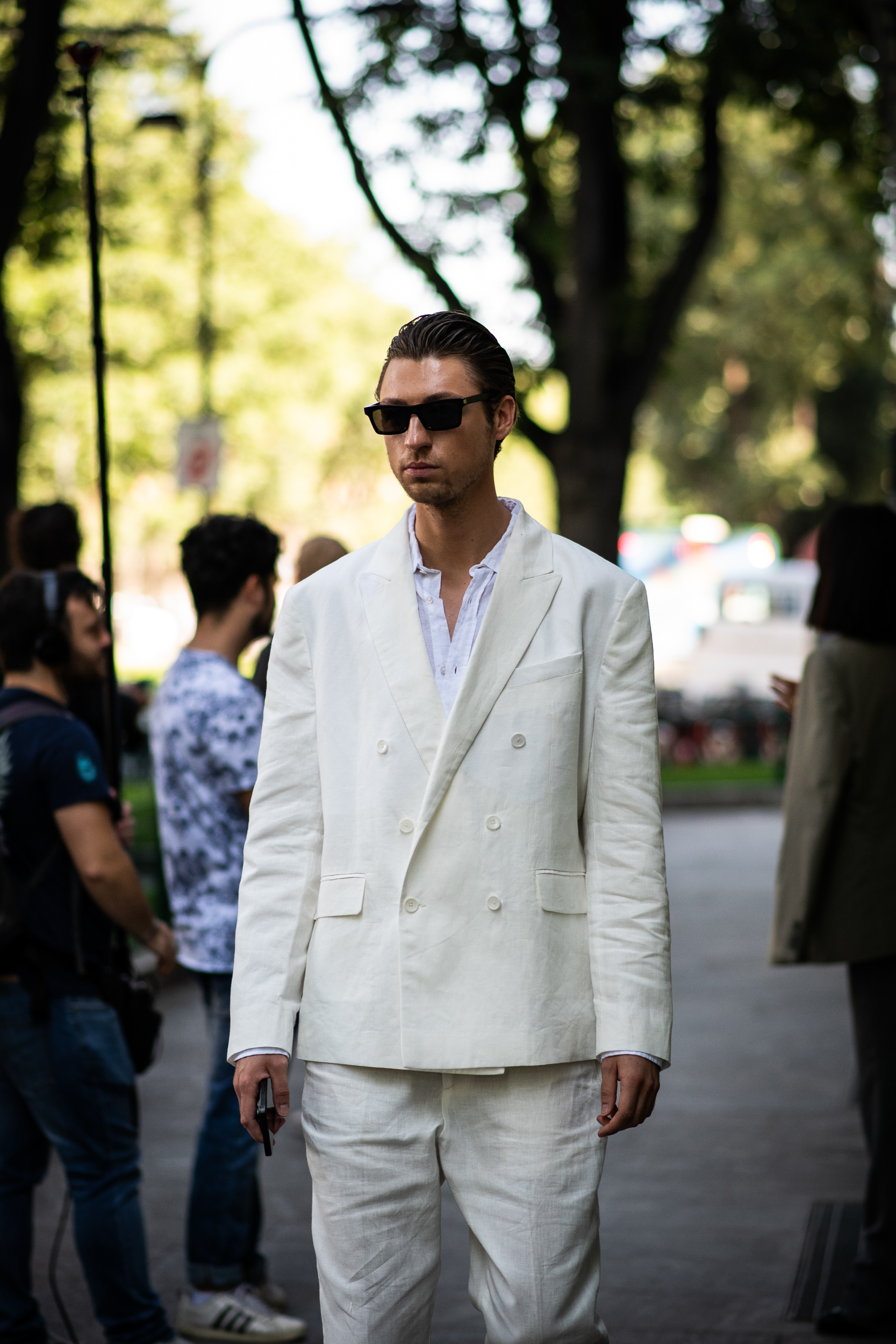 Milan Men's Street Style Spring 2025 Shows