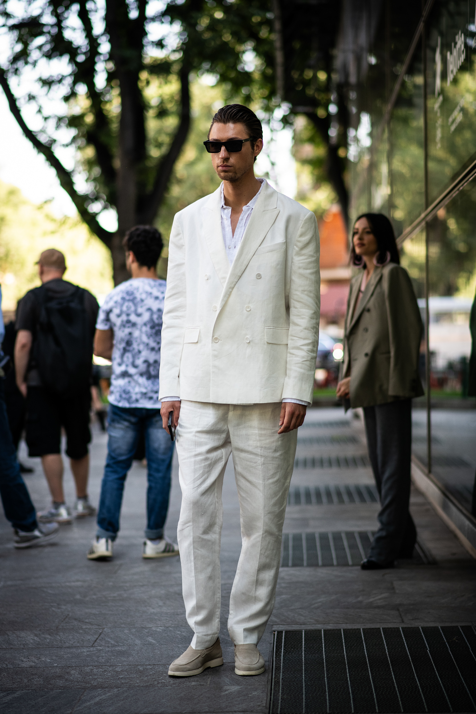 Milan Men's Street Style Spring 2025 Shows