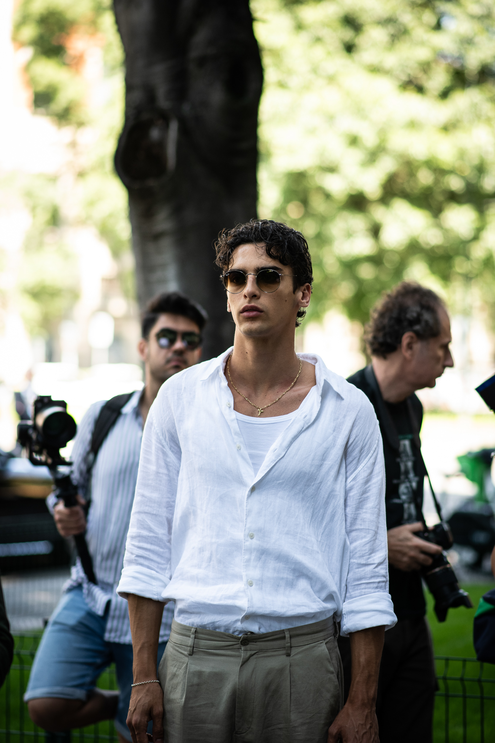 Milan Men's Street Style Spring 2025 Shows