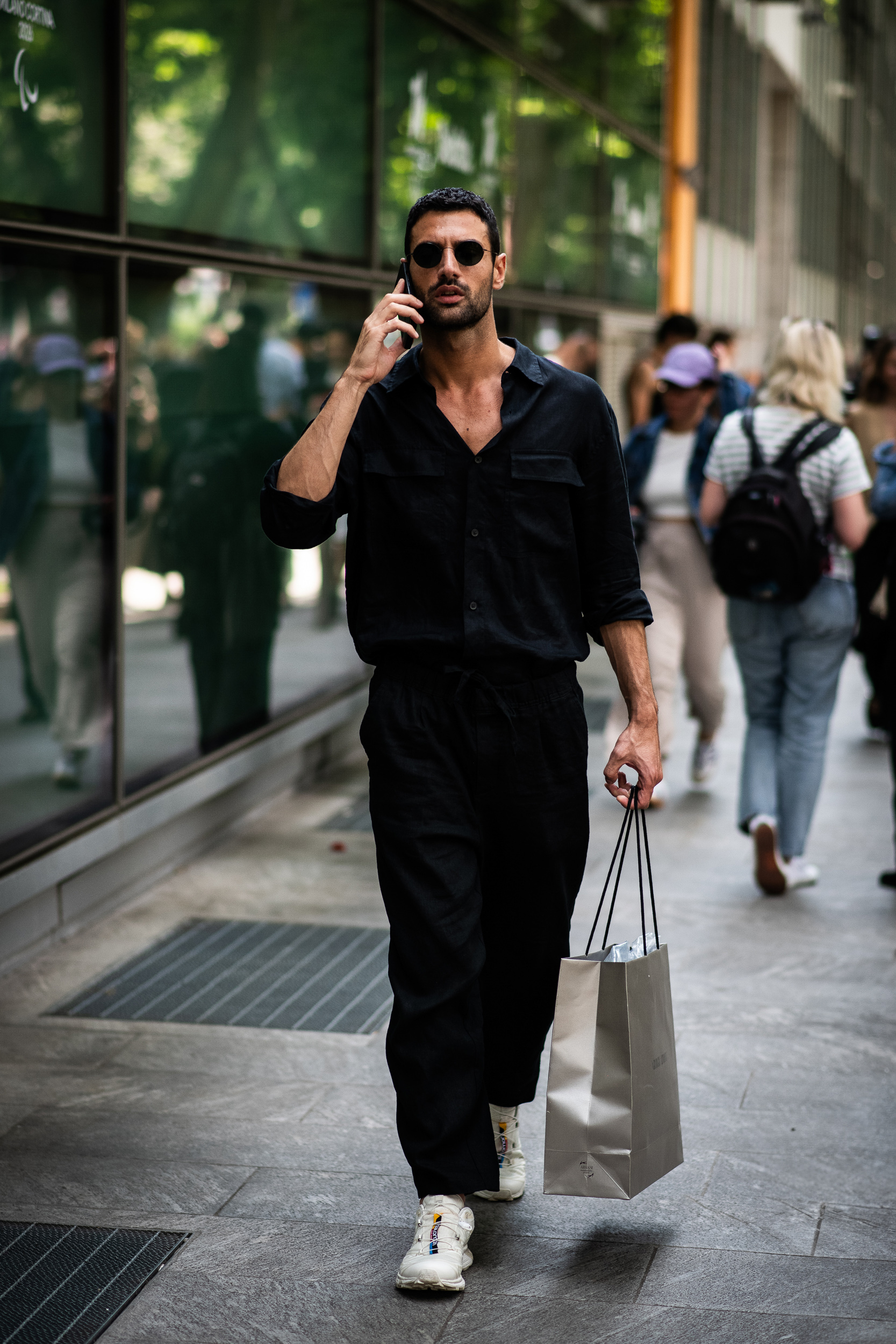 Milan Men's Street Style Spring 2025 Shows