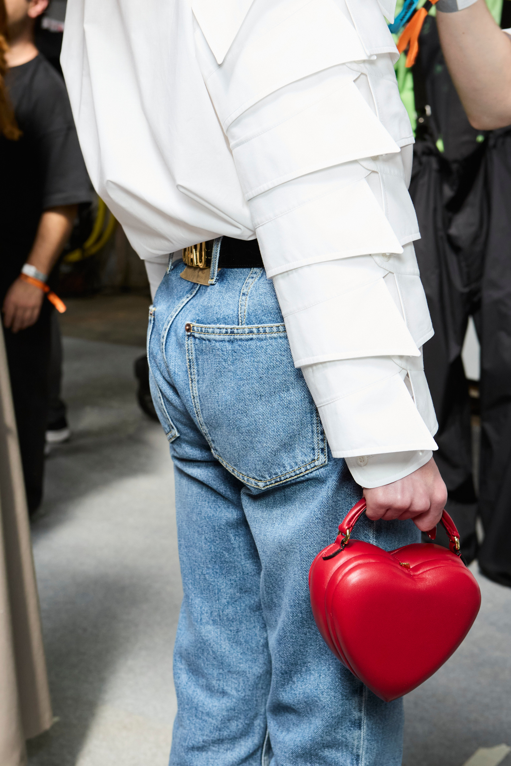 Moschino  Spring 2025 Men's Fashion Show Backstage