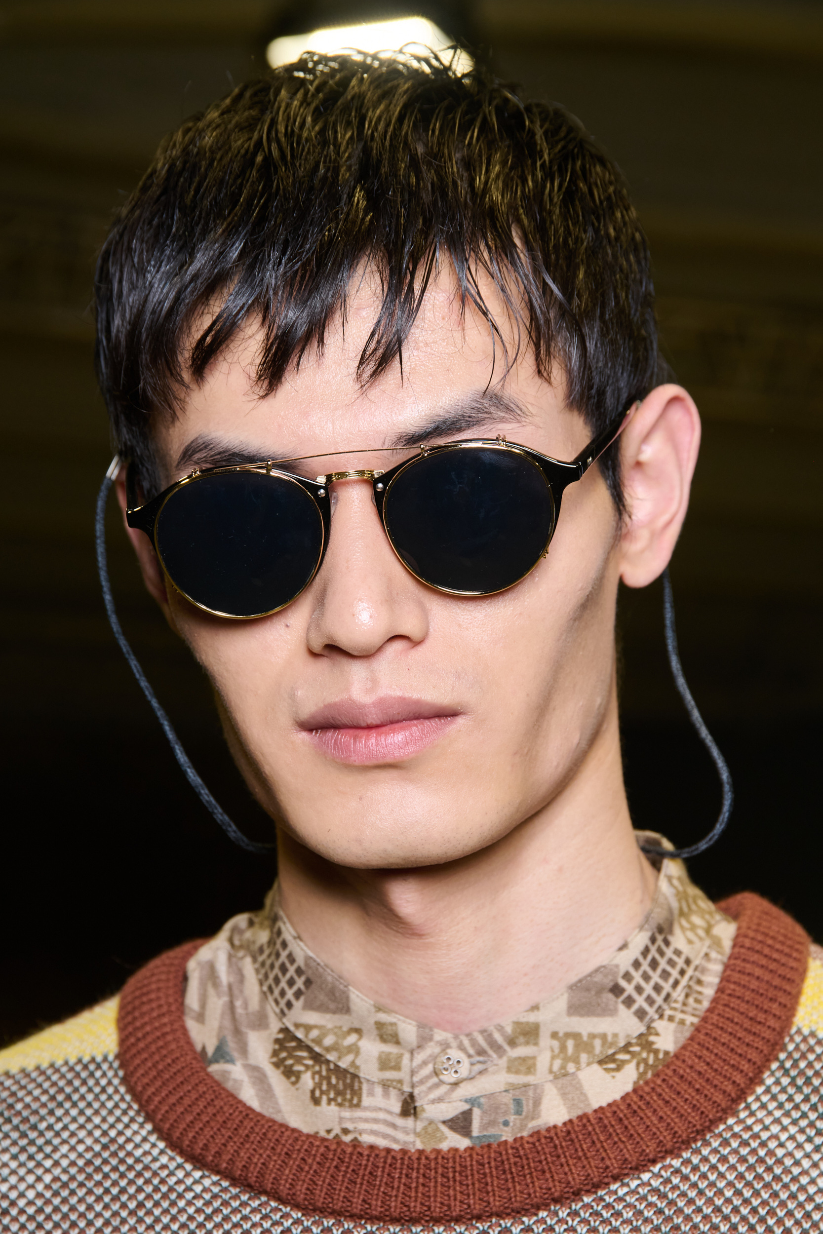 White Mountaineering  Spring 2025 Men's Fashion Show Backstage