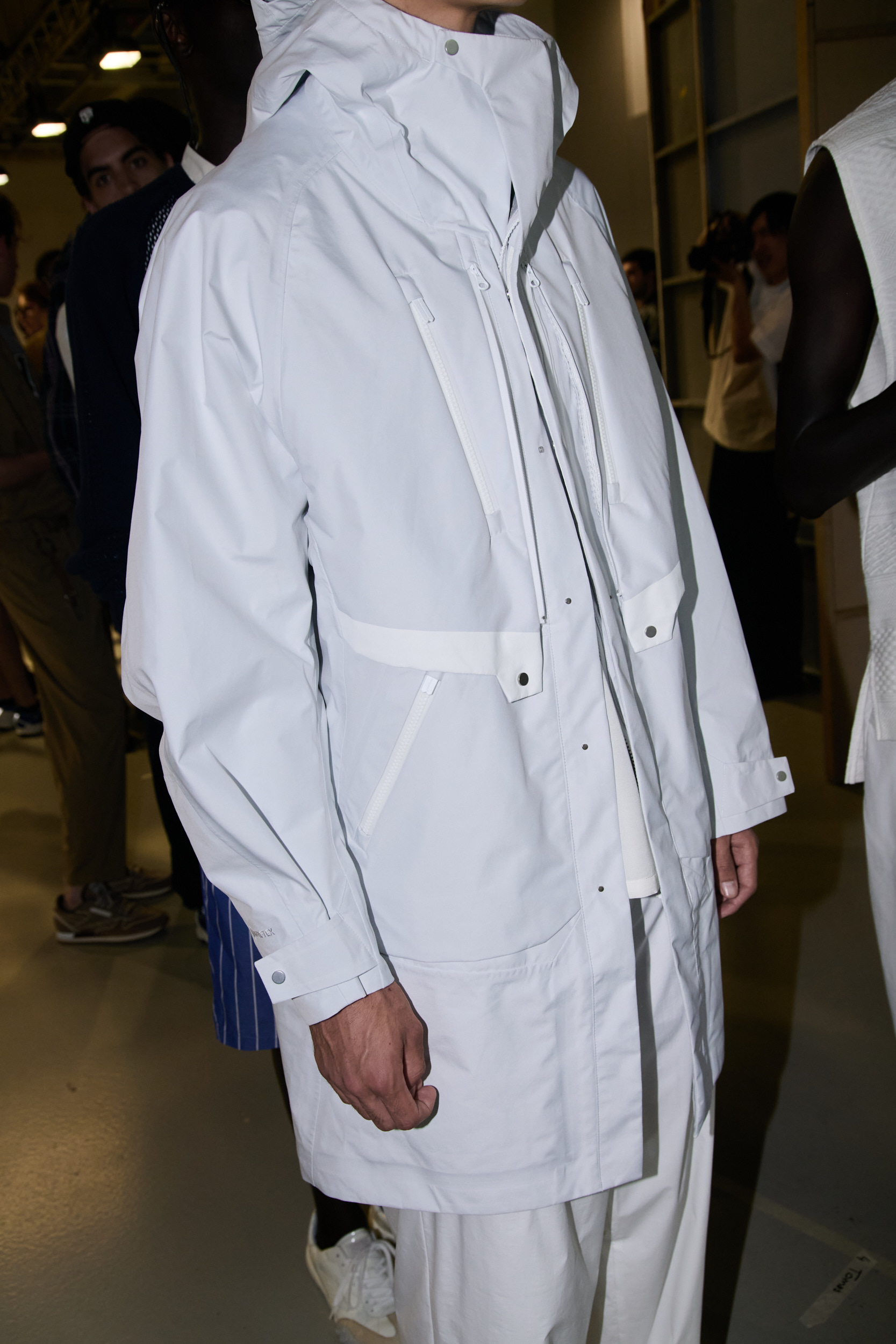 White Mountaineering  Spring 2025 Men's Fashion Show Backstage