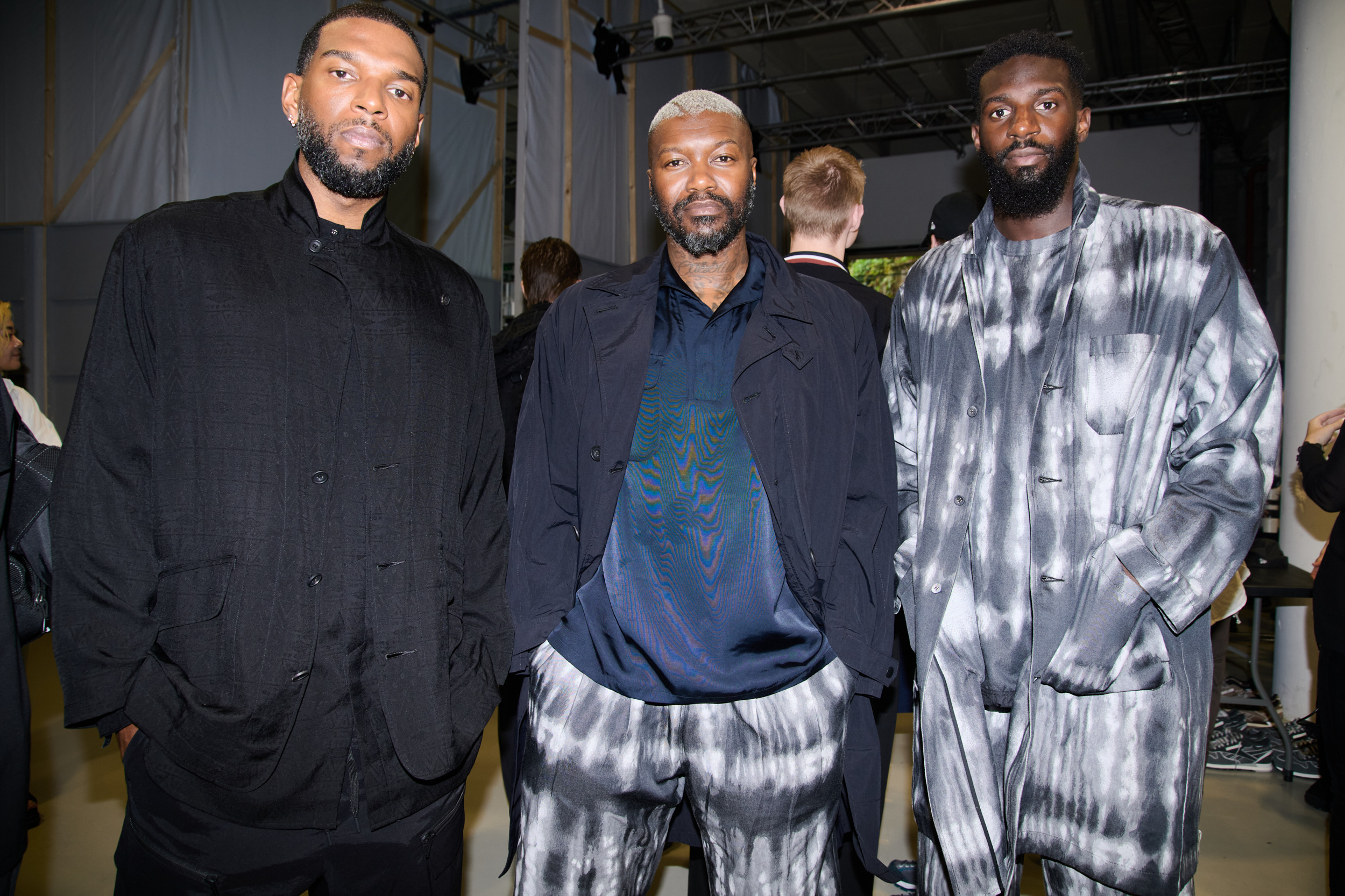 White Mountaineering  Spring 2025 Men's Fashion Show Backstage