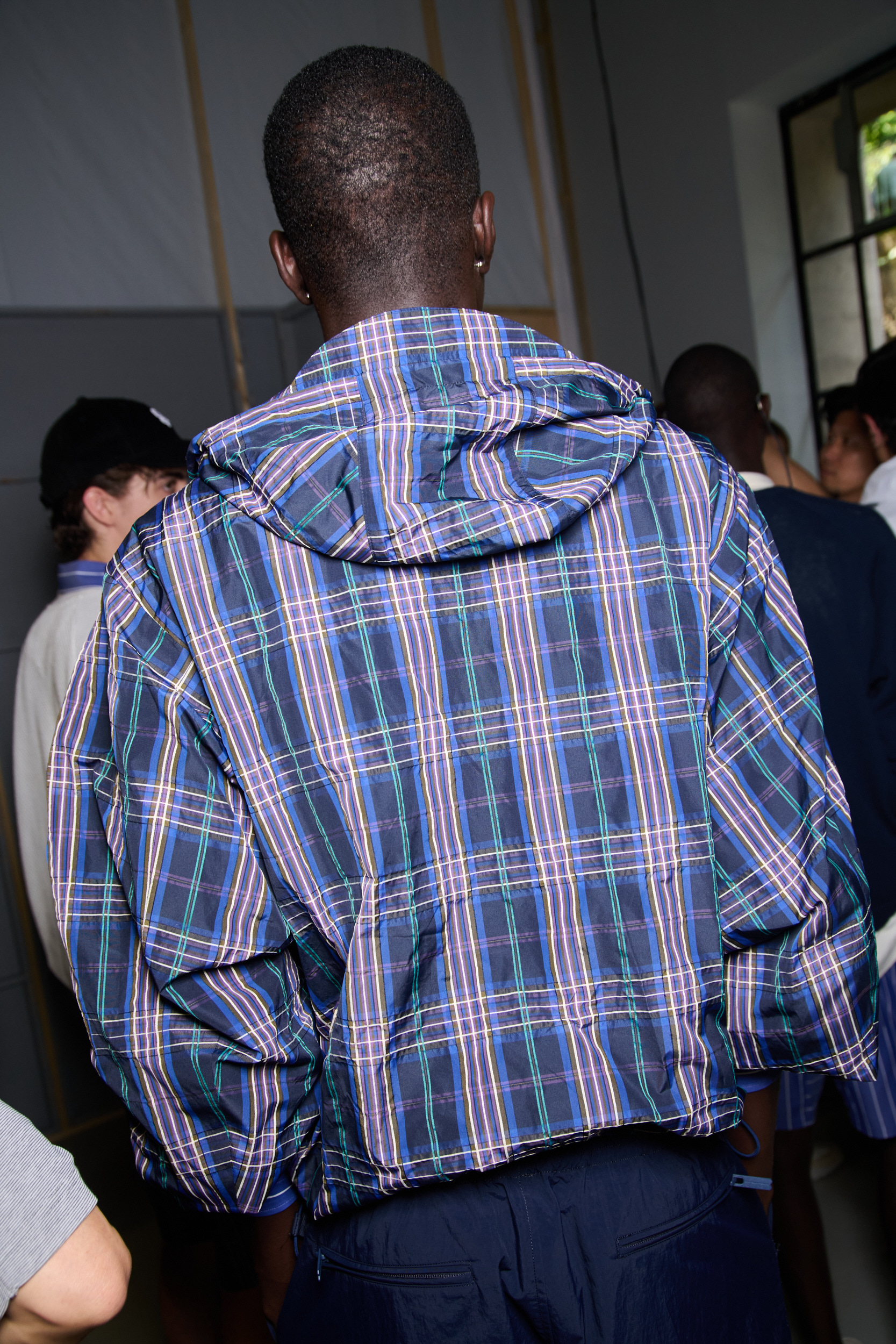 White Mountaineering  Spring 2025 Men's Fashion Show Backstage