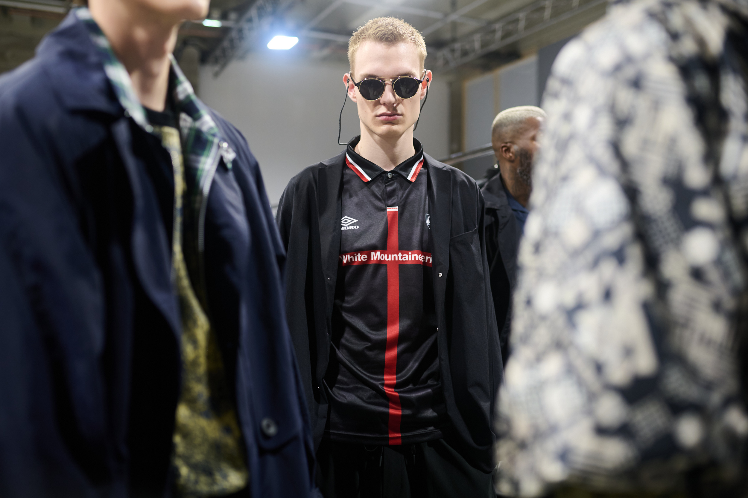 White Mountaineering  Spring 2025 Men's Fashion Show Backstage